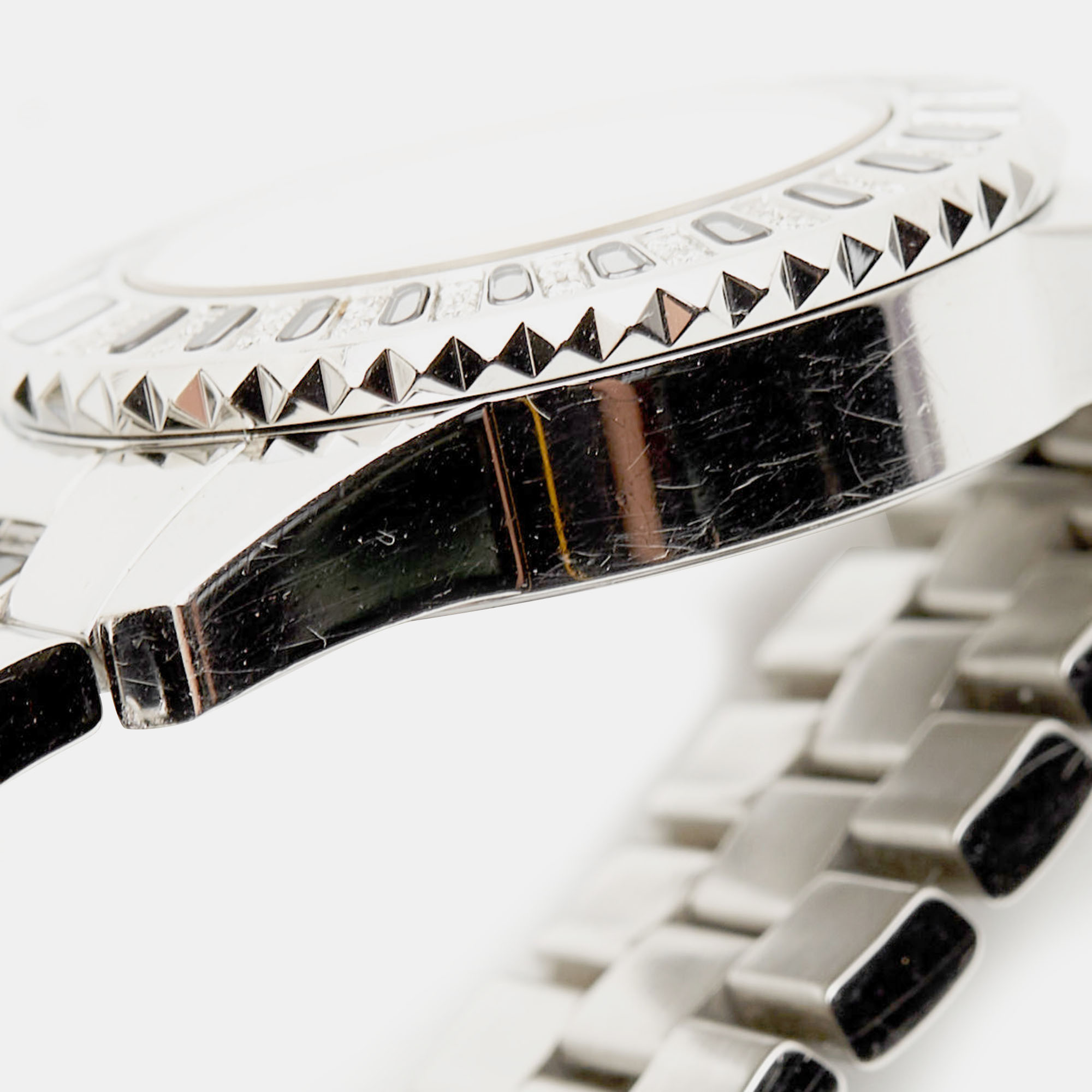 Dior Grey Stainless Steel Diamond Christal CD112115M001 Women's Wristwatch 28 Mm