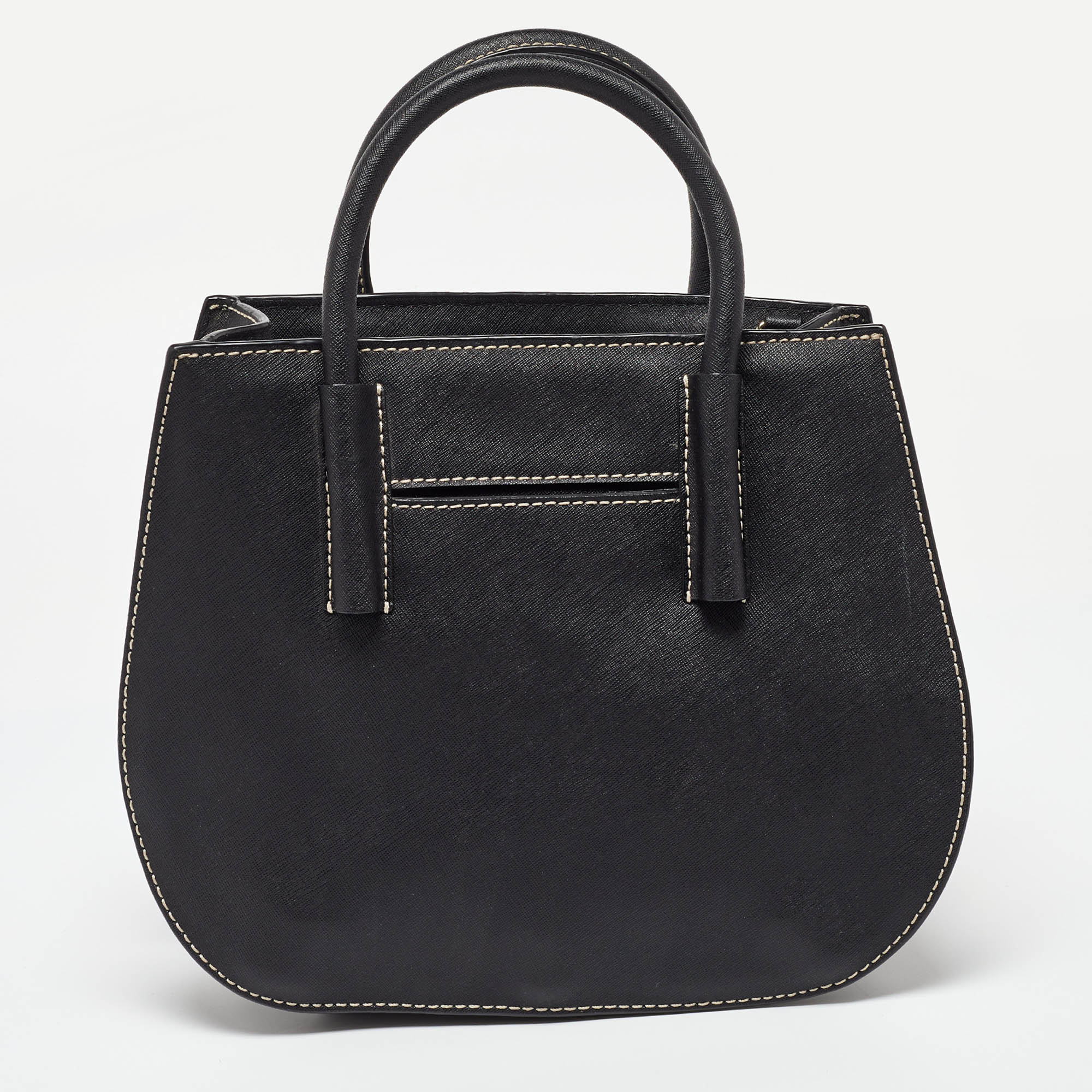 DKNY Black Saffiano Leather Tote