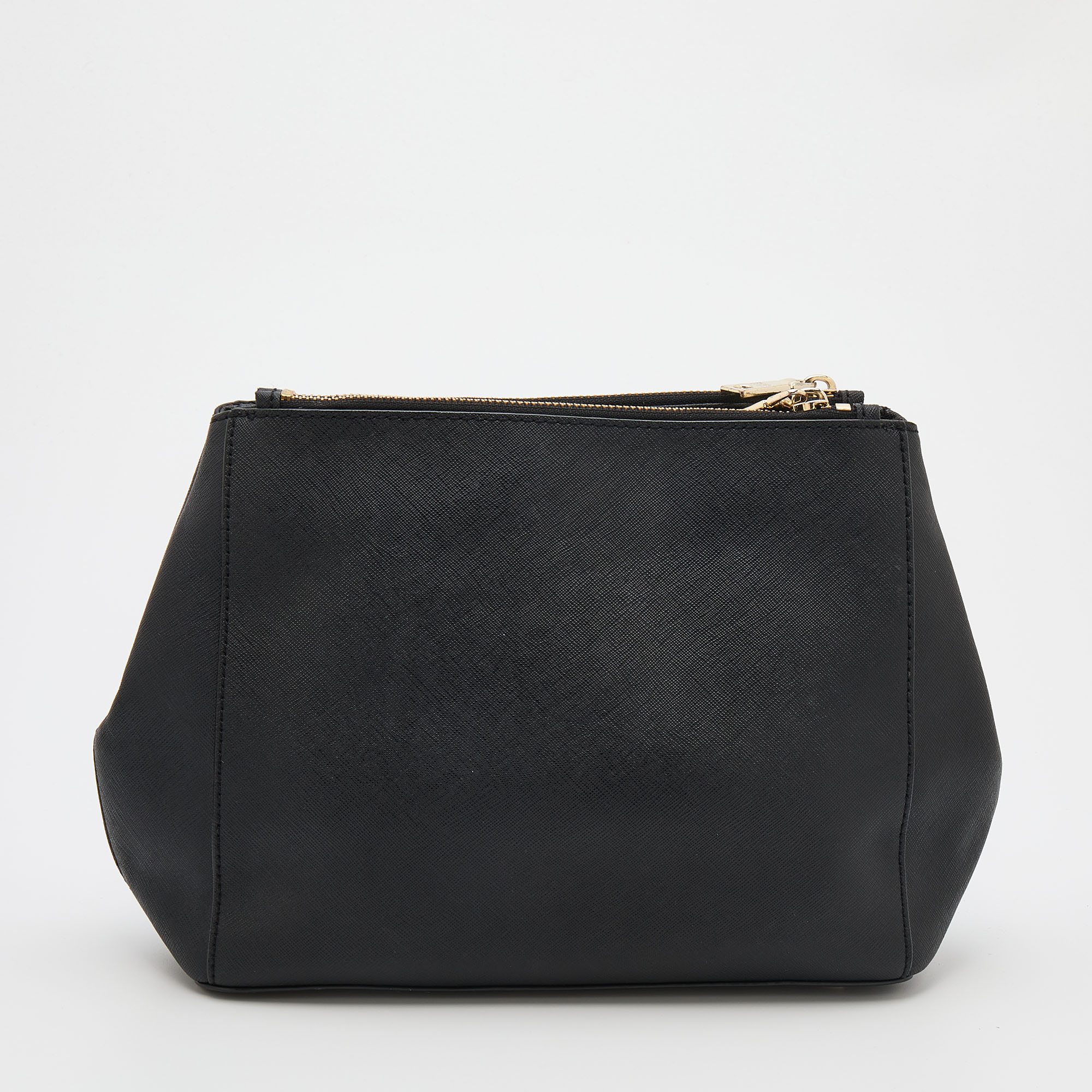 DKNY Black Leather Shoulder Bag