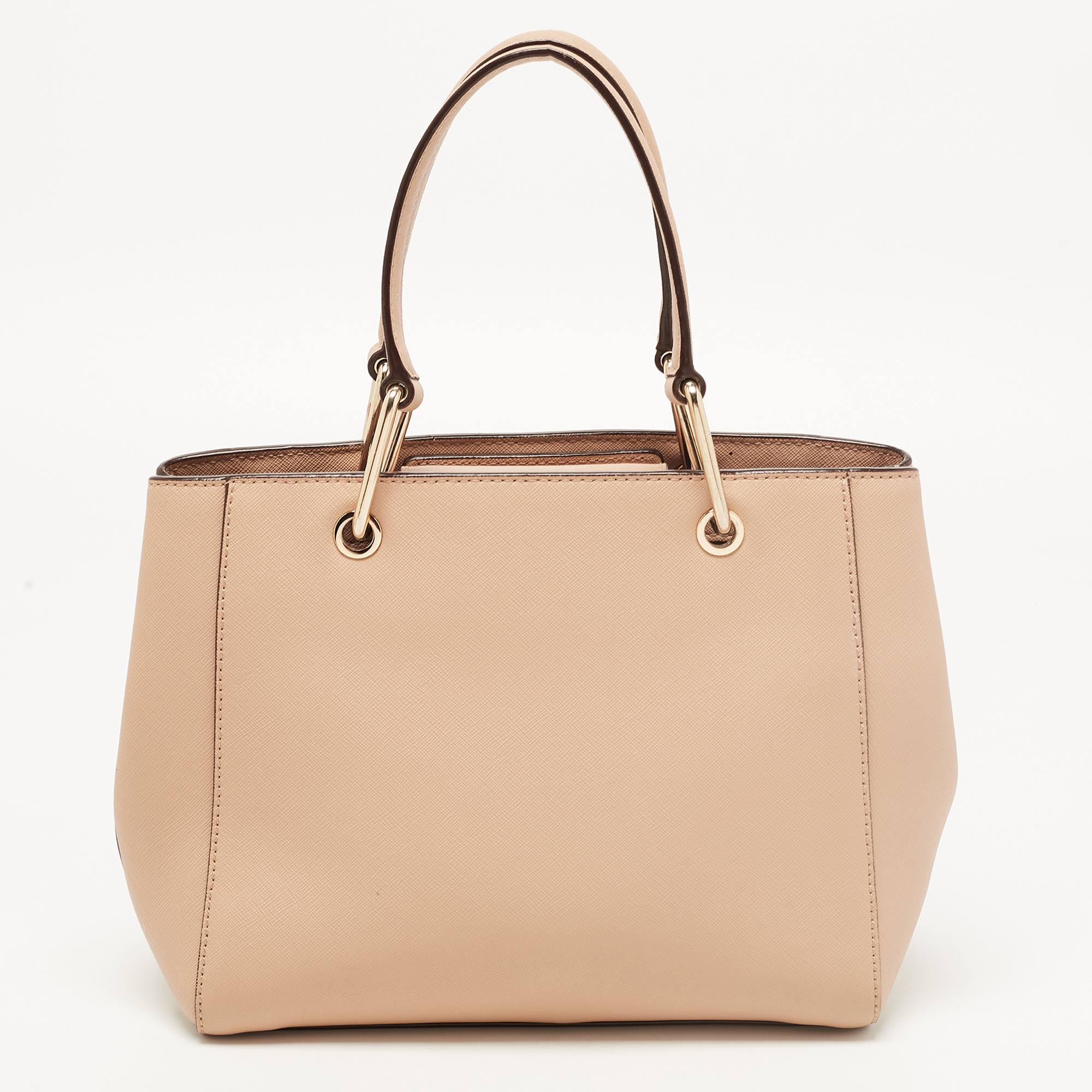 DKNY Beige Leather Tote