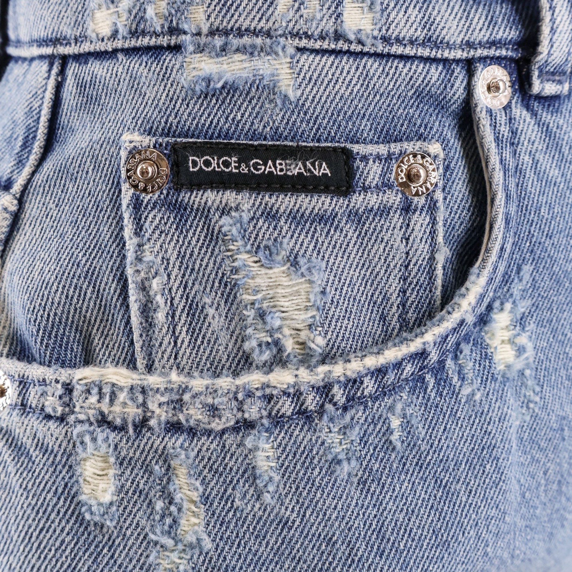 Dolce & Gabbana Blue Amber Jeans IT 52