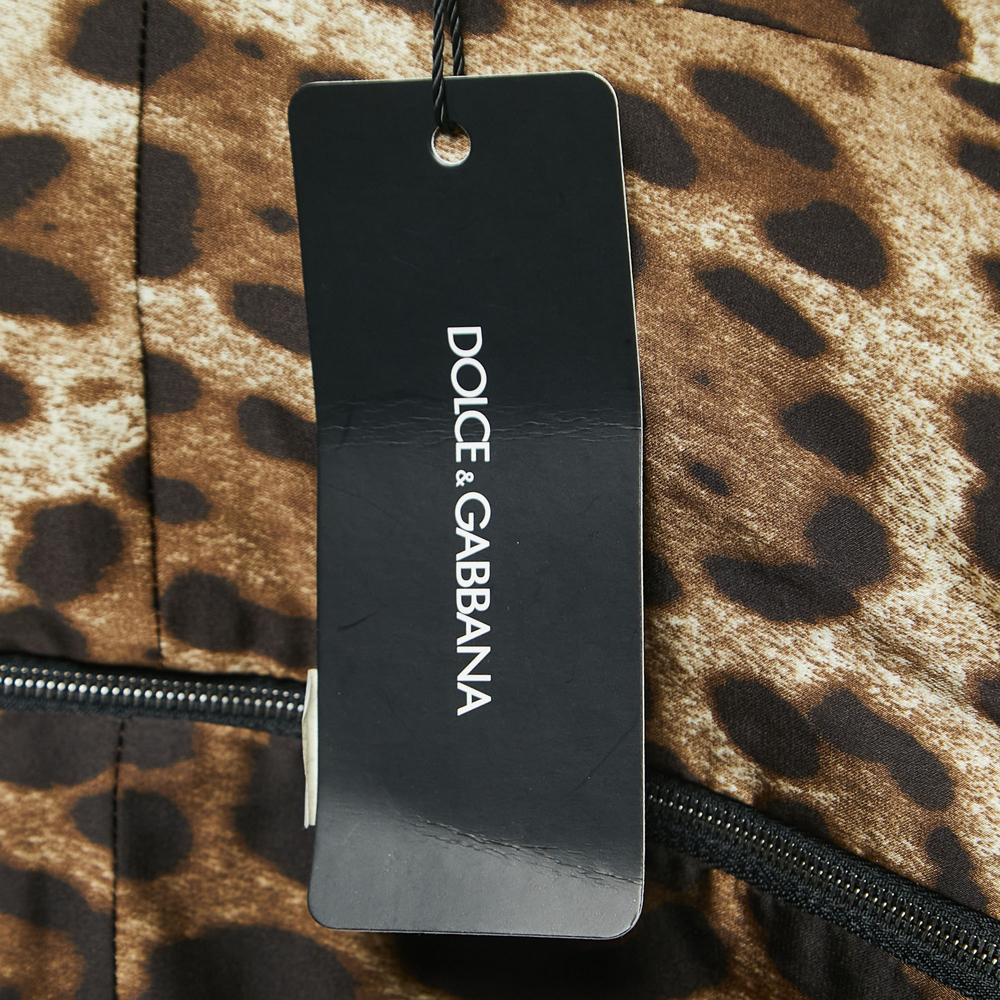 Dolce & Gabbana Black Rose Jacquard Sleeveless Short Dress L