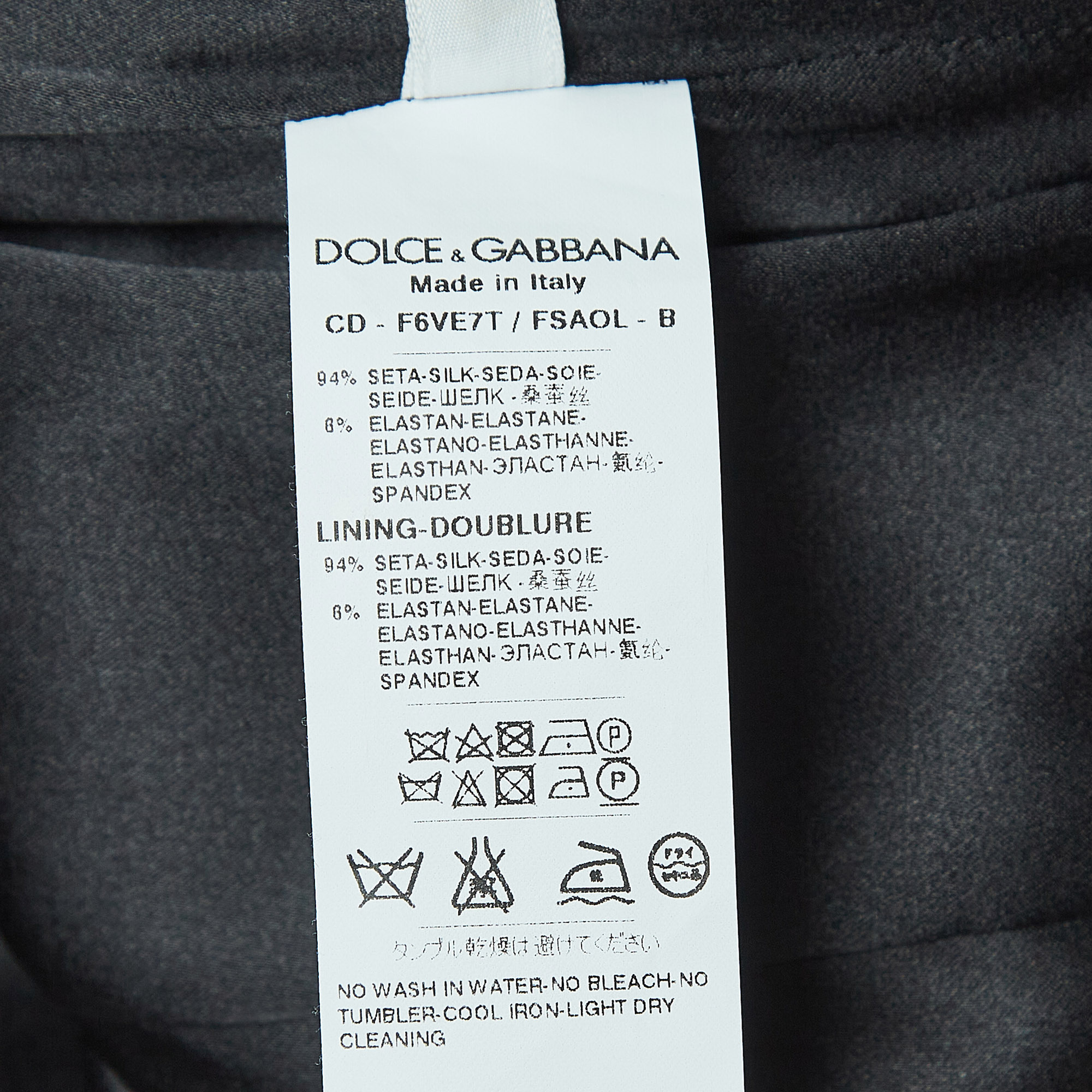 Dolce & Gabbana Black Lemon Print Satin Silk Draped Sleeveless Mini Dress S