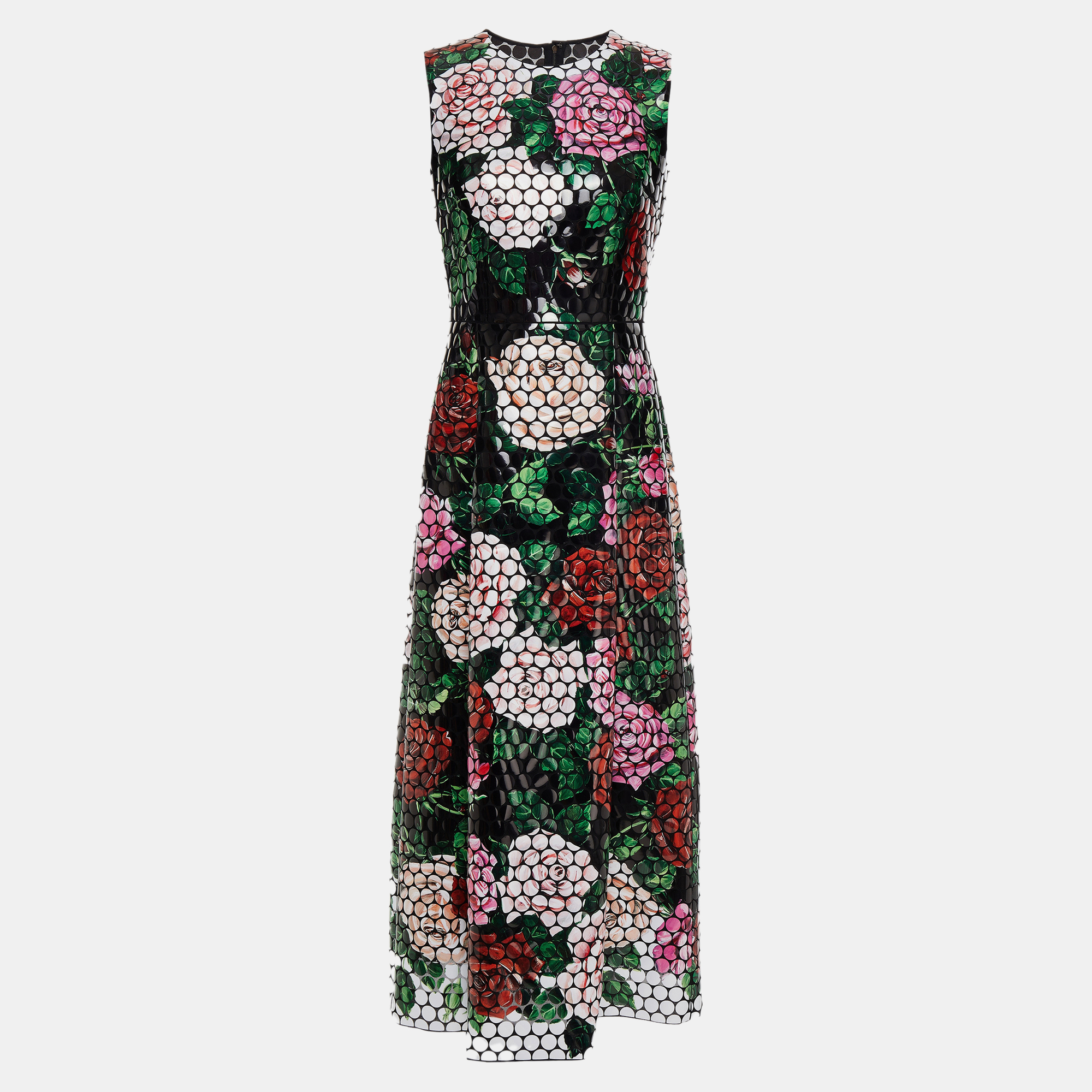 

Dolce & Gabbana Polyester Midi Dress 38, Multicolor