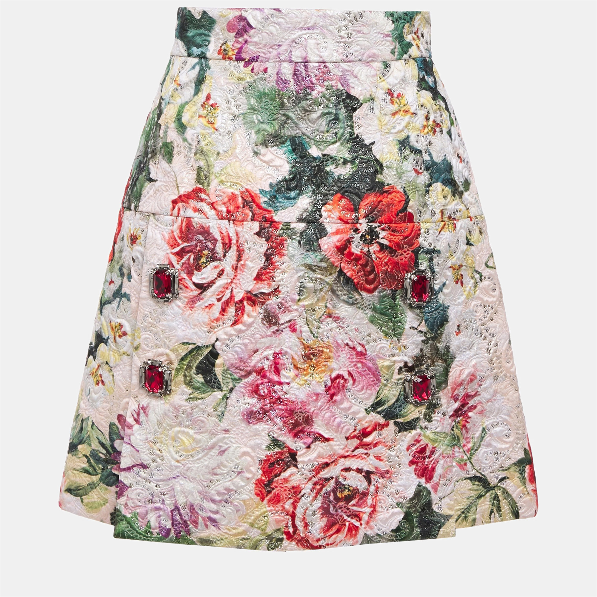 Dolce & gabbana cotton mini skirt 36