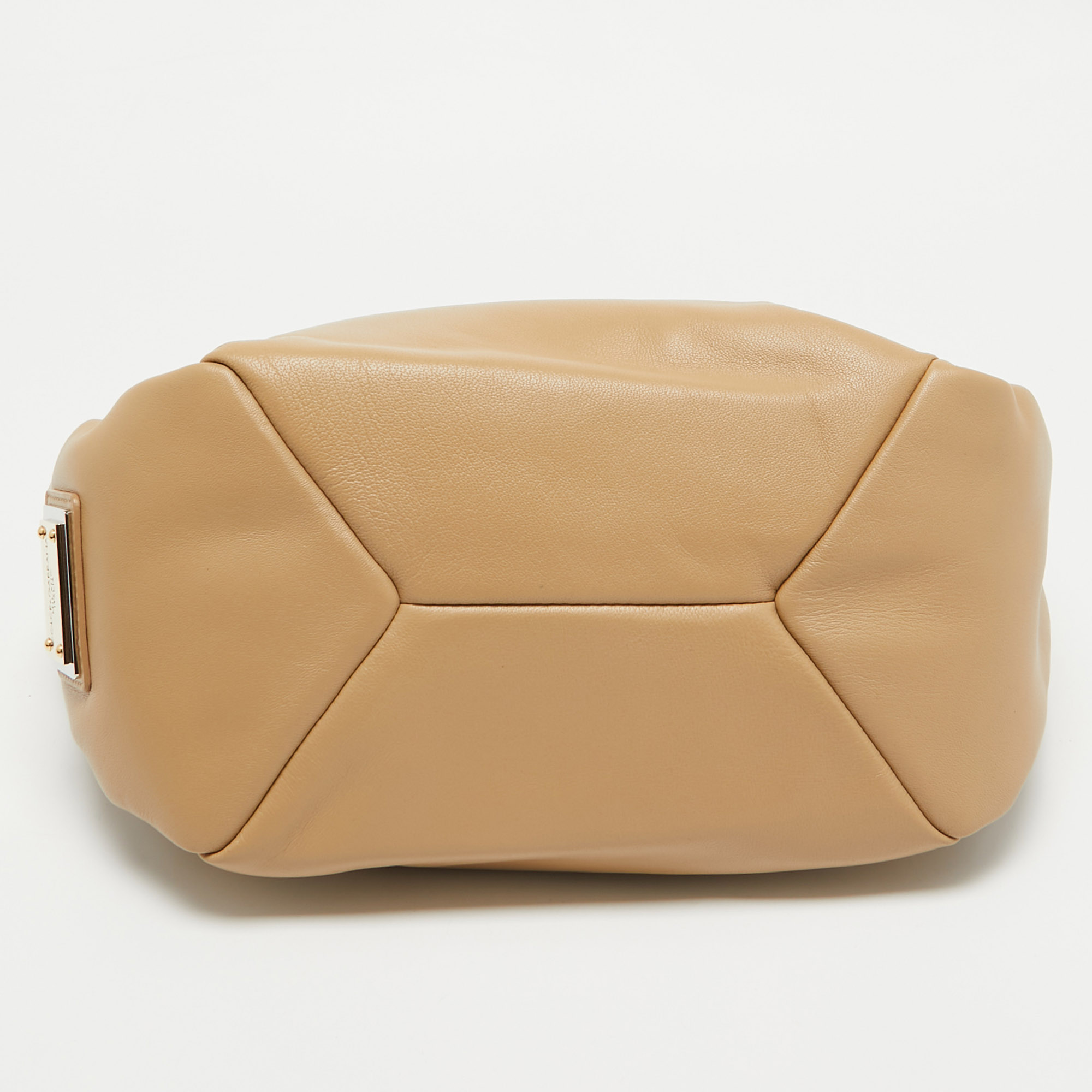 Dolce & Gabbana Beige Leather Shoulder Bag