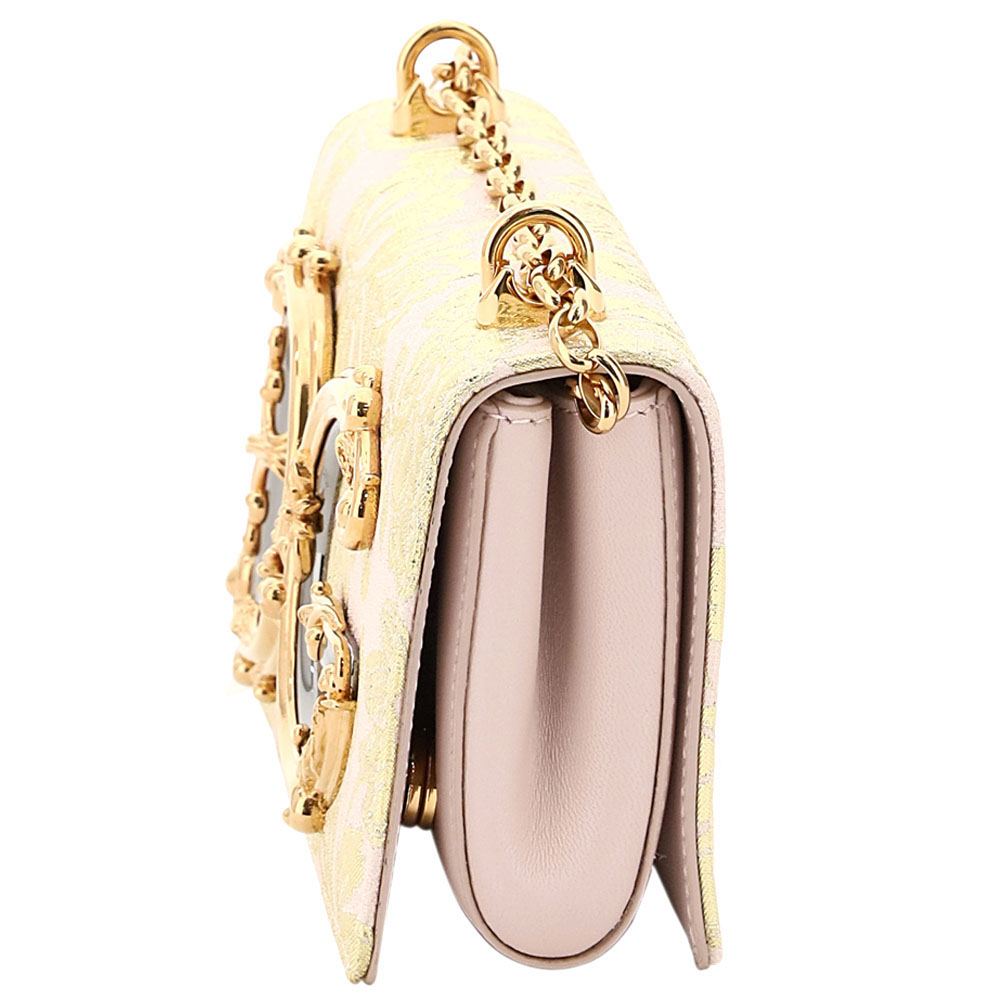 Dolce & Gabbana White Leather DG Girl Phone Bag, Multicolor
Dolce & Gabbana White Leather DG Girl Phone Bag, Multicolor