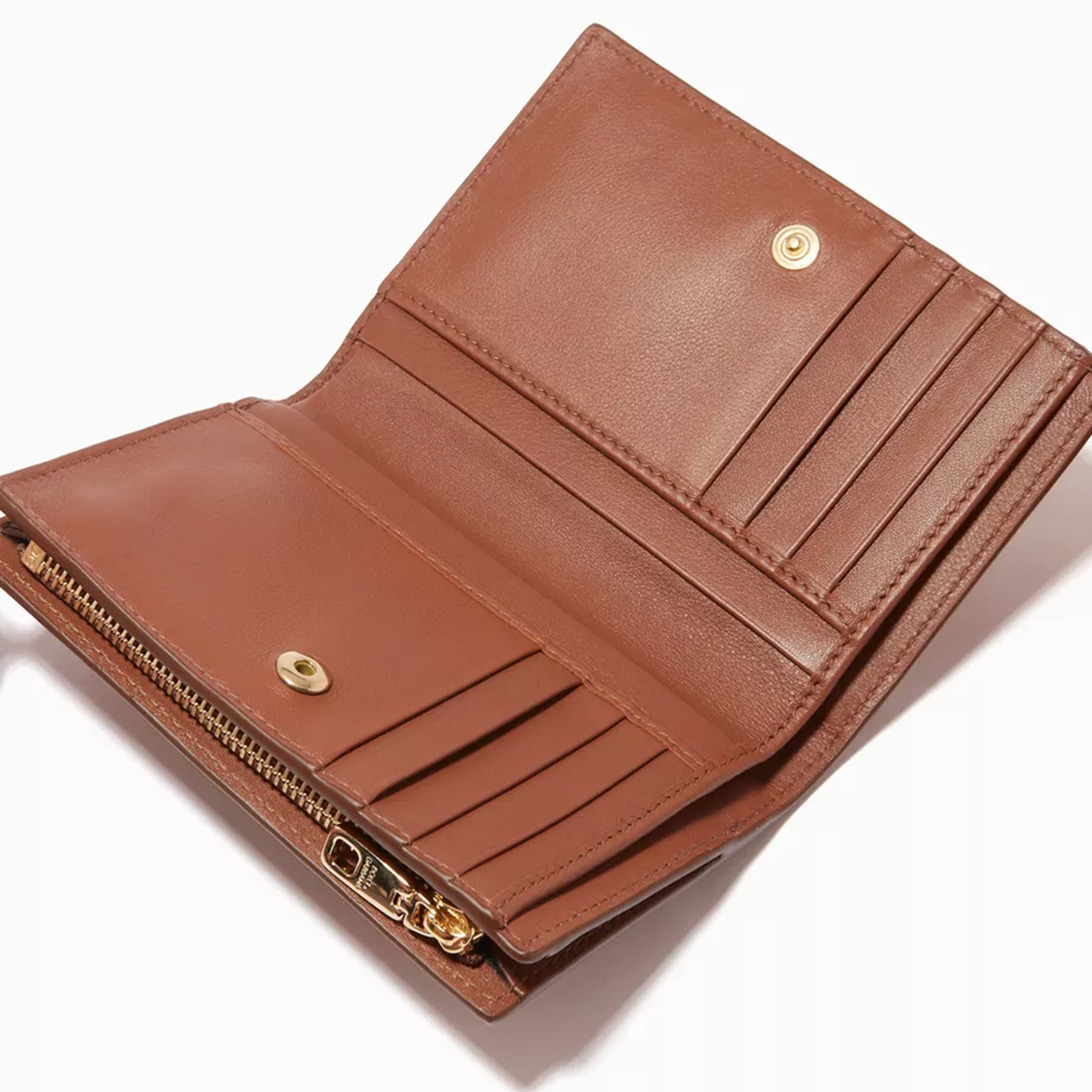 Dolce & Gabbana Brown  Leather  Bi-Fold Wallet
