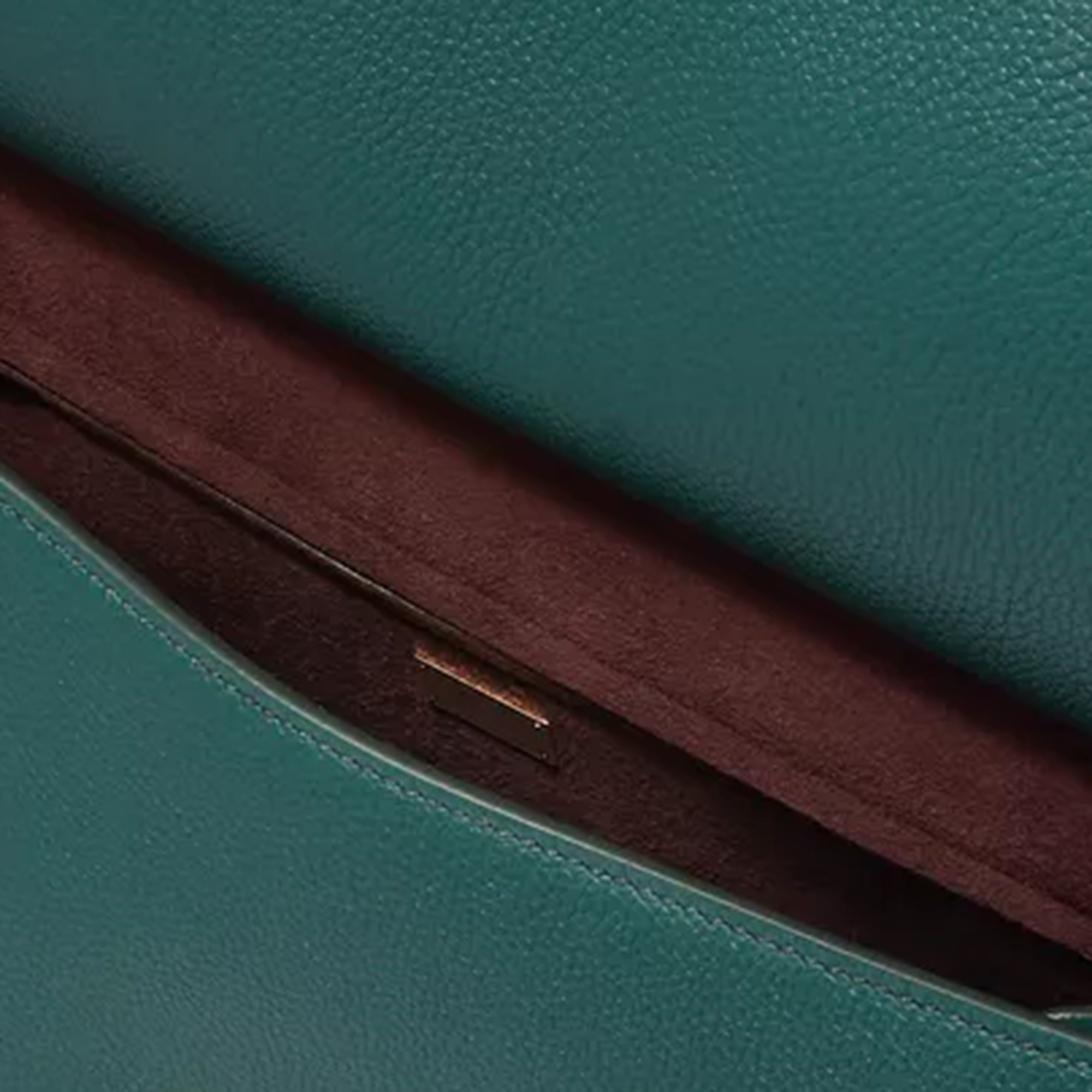 Dolce & Gabbana Green  Leather  Top Handle Bag