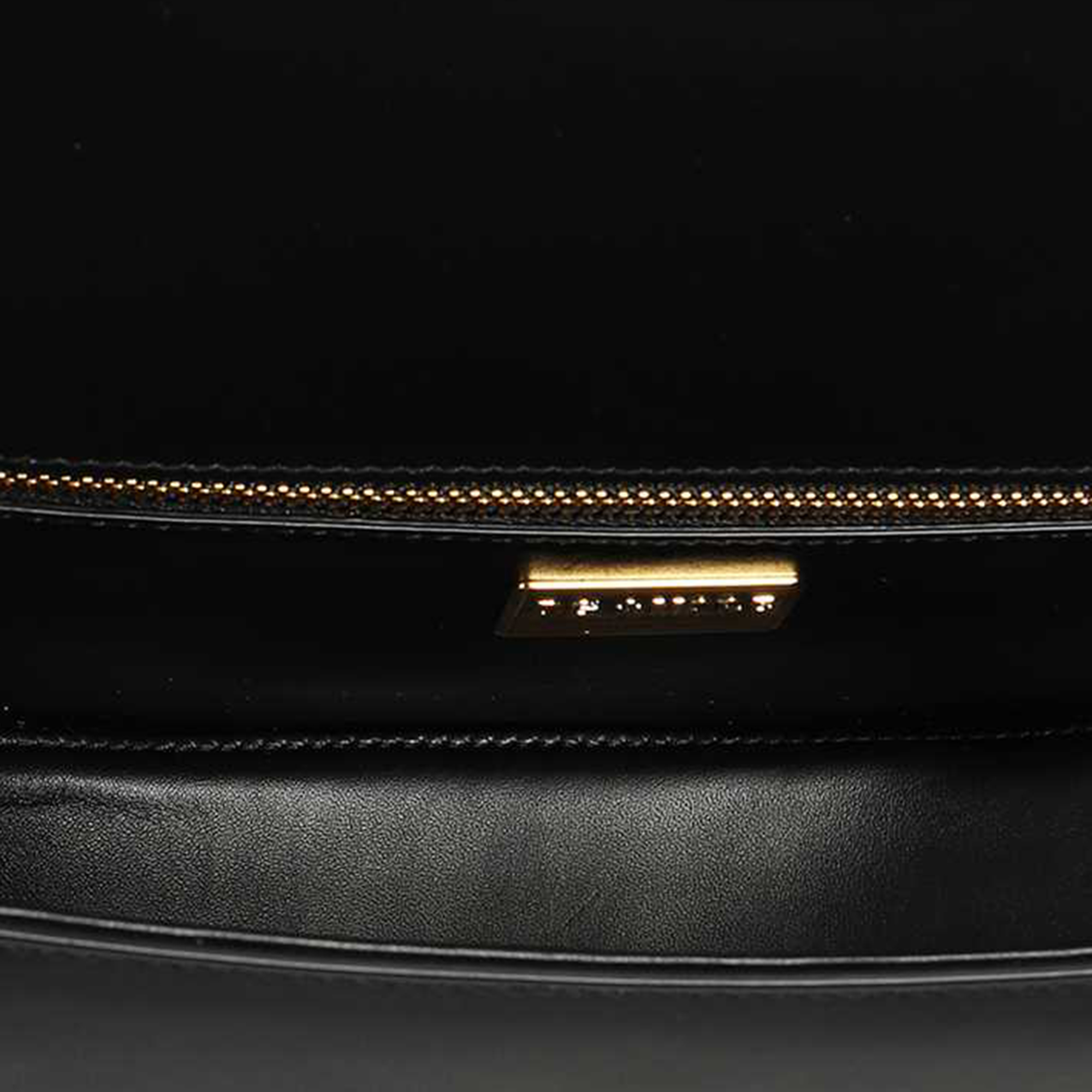 Dolce & Gabbana Black  Leather  Amore Messanger Bag