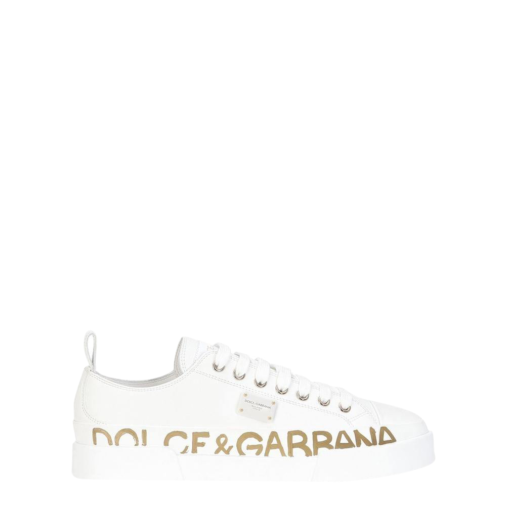 Dolce & Gabbana White Portofino Sneakers Size EU 36