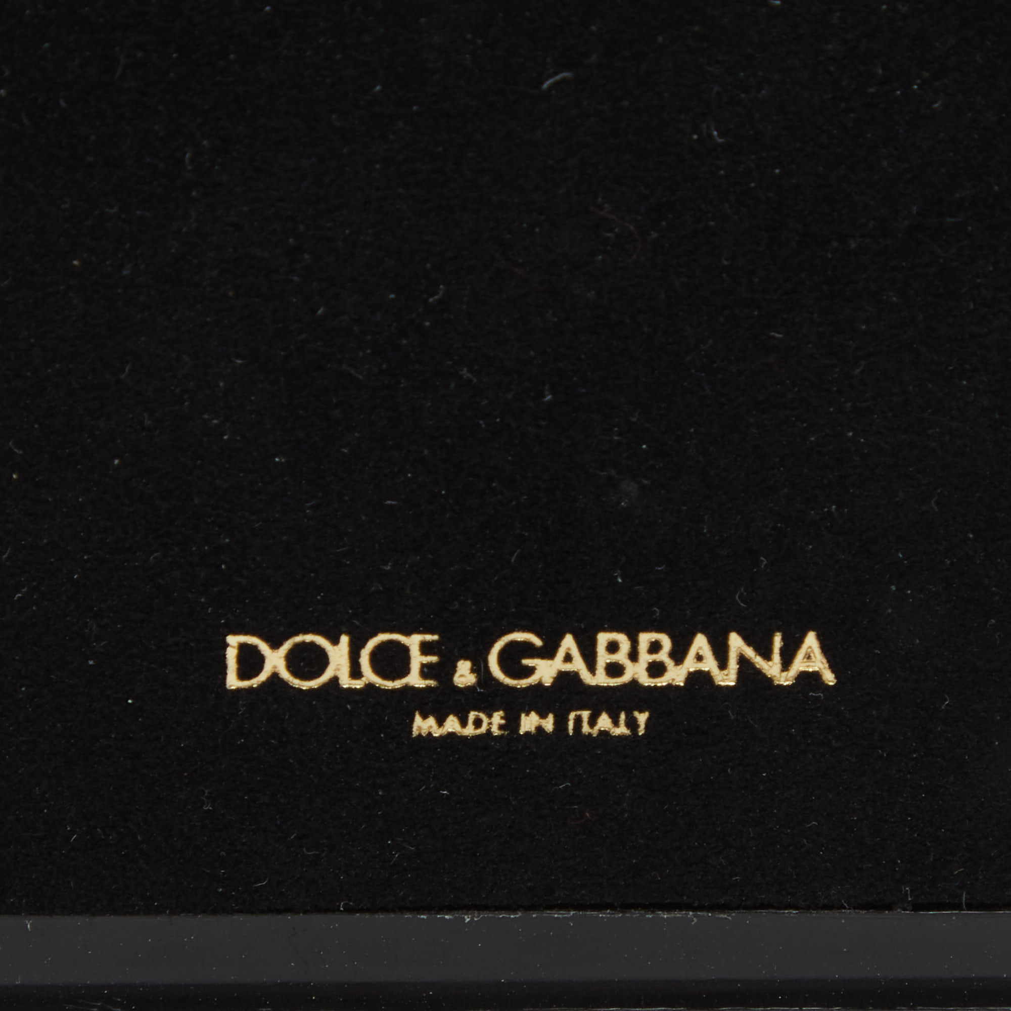 Dolce & Gabbana Black Leather Embellished IPhone 6 Plus Cover