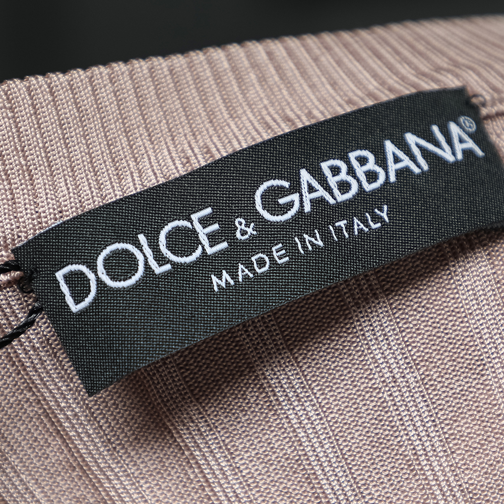 Dolce & Gabbana Onion Pink Knit Jumper M