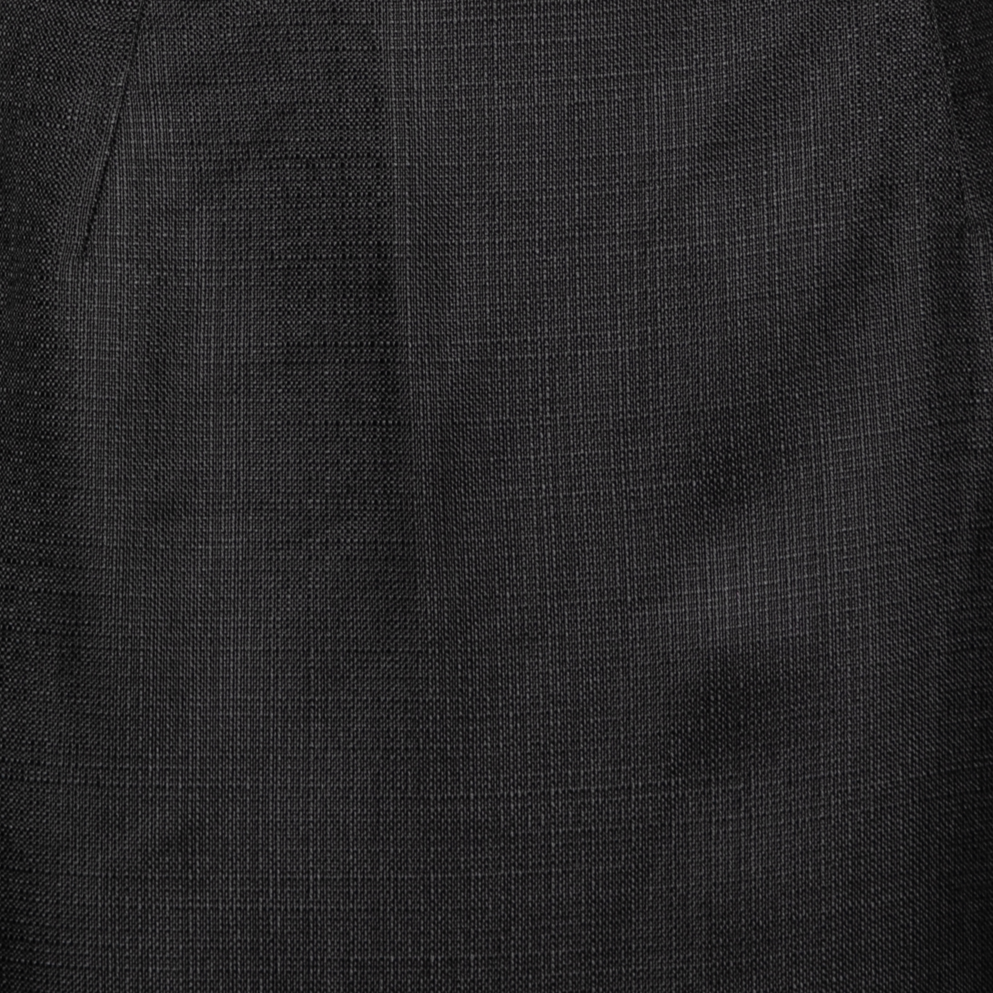 Dolce & Gabbana Black Textured Crepe Pencil Skirt M