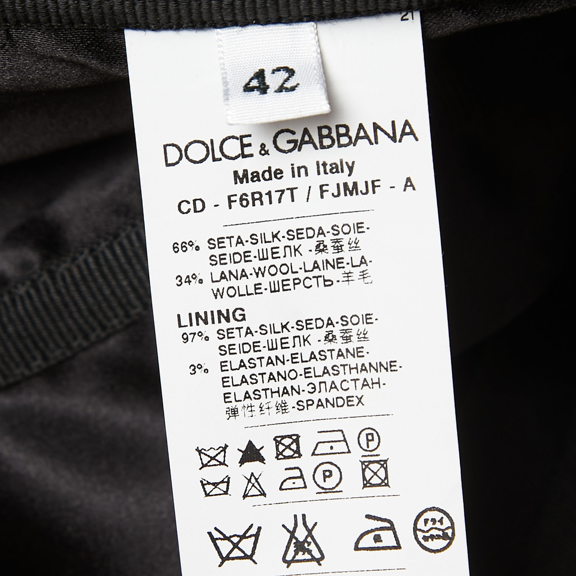 Dolce & Gabbana Red Jacquard Silk Blend Corset Detail Strapless Mini Dress M