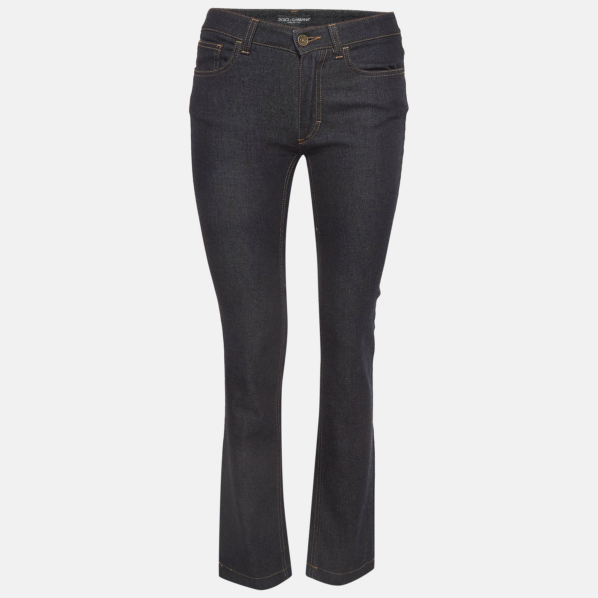 Dolce & gabbana navy blue denim slimmy jeans s waist 28"