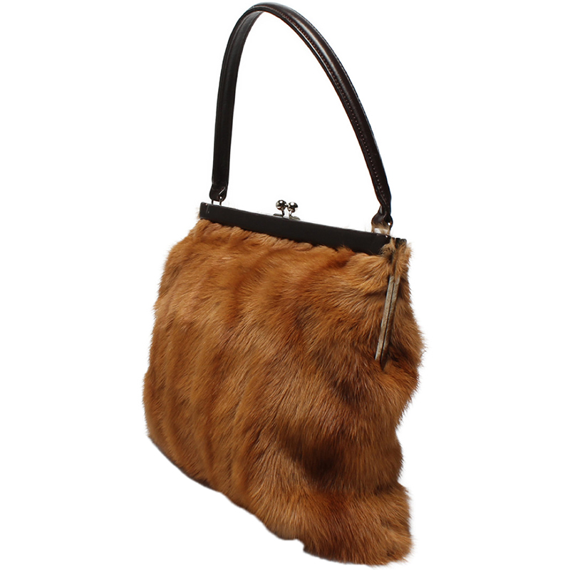 Dolce And Gabbana Brown Fur Tote Bag
Dolce And Gabbana Brown Fur Tote Bag