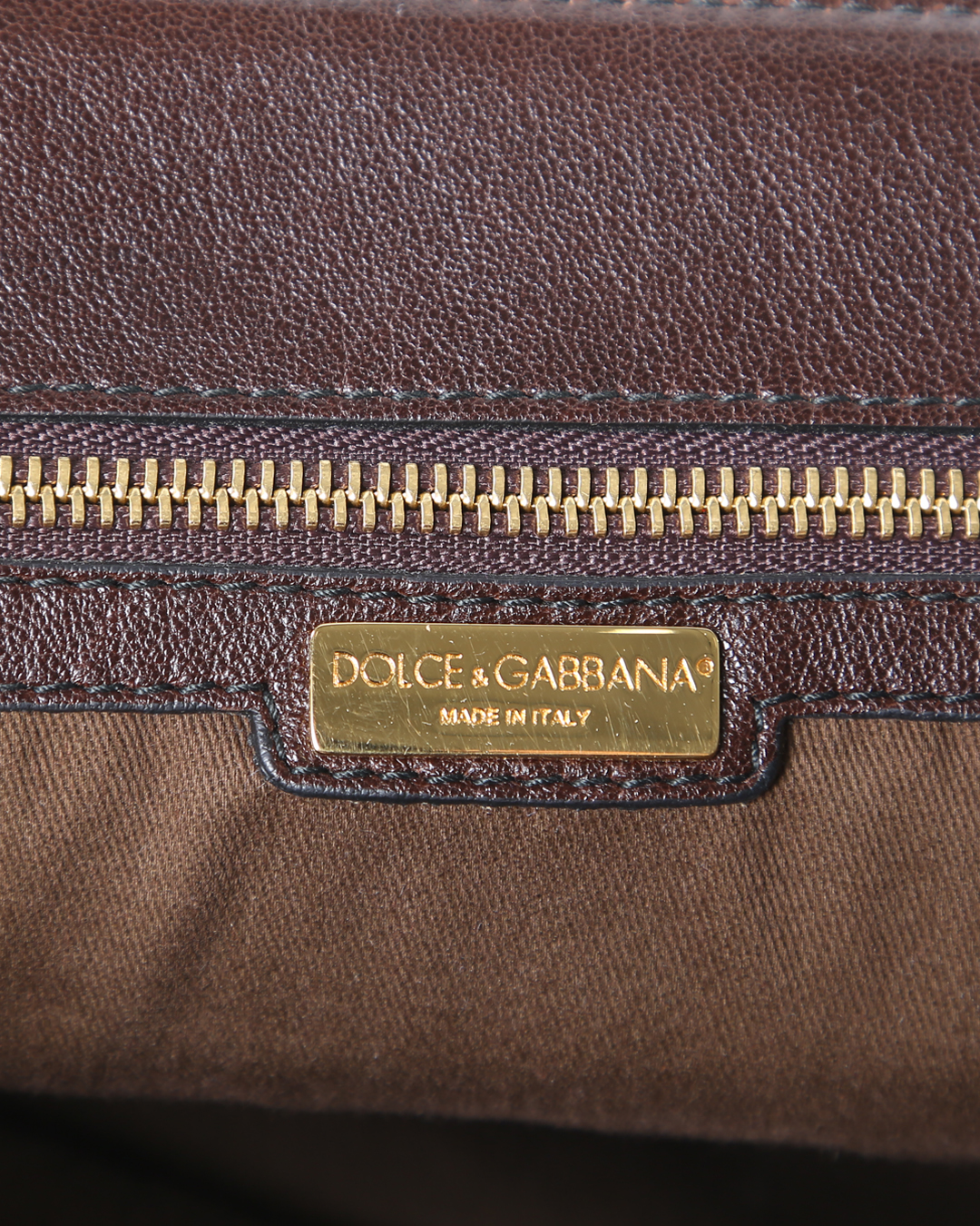 Dolce & Gabbana Brown Leopard Print & Python Skin Leather Sicily Shoulder Bag