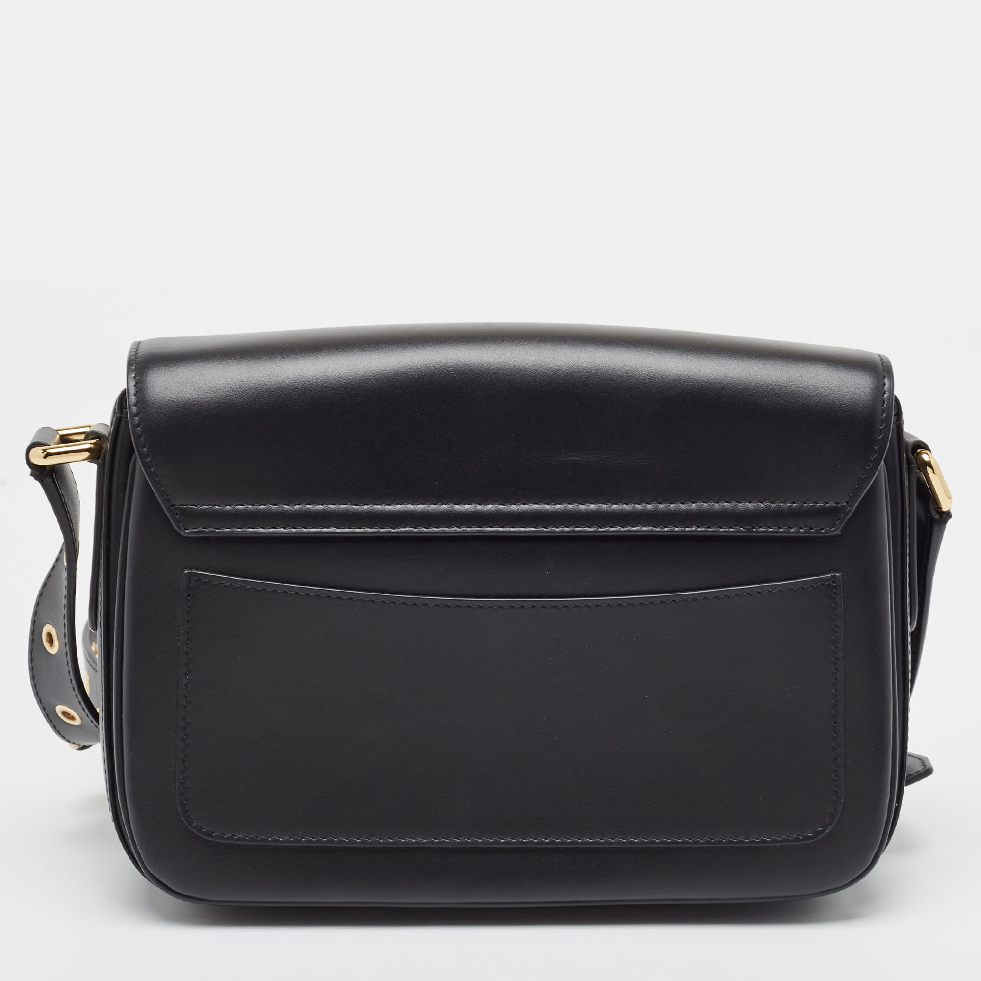 Dolce & Gabbana Black Leather DG Millennials Shoulder Bag