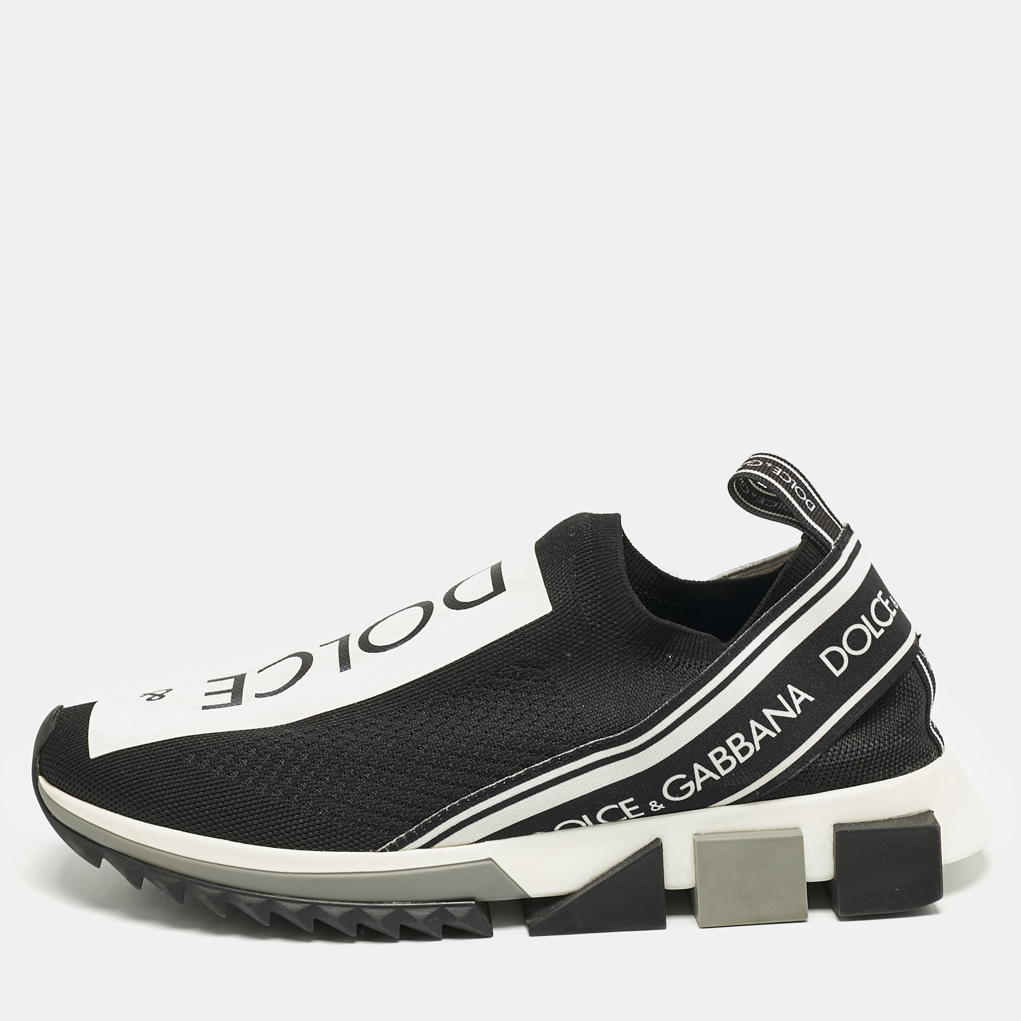 Dolce & Gabbana Black Knit Fabric Sorrento Slip On Sneakers Size
Dolce & Gabbana Black Knit Fabric Sorrento Slip On Sneakers Size