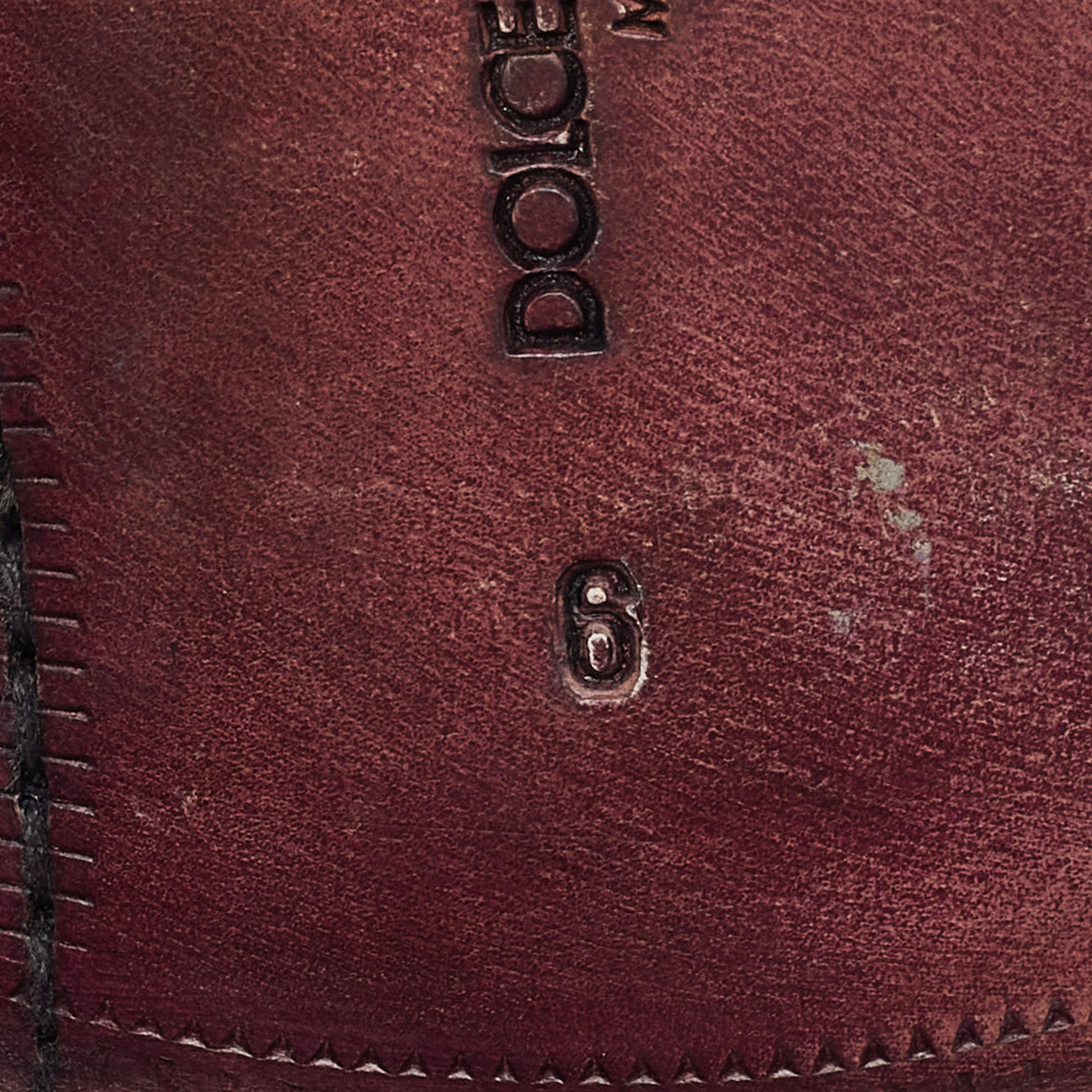 Dolce & Gabbana Black Leather Scrunch Loafers Size 39