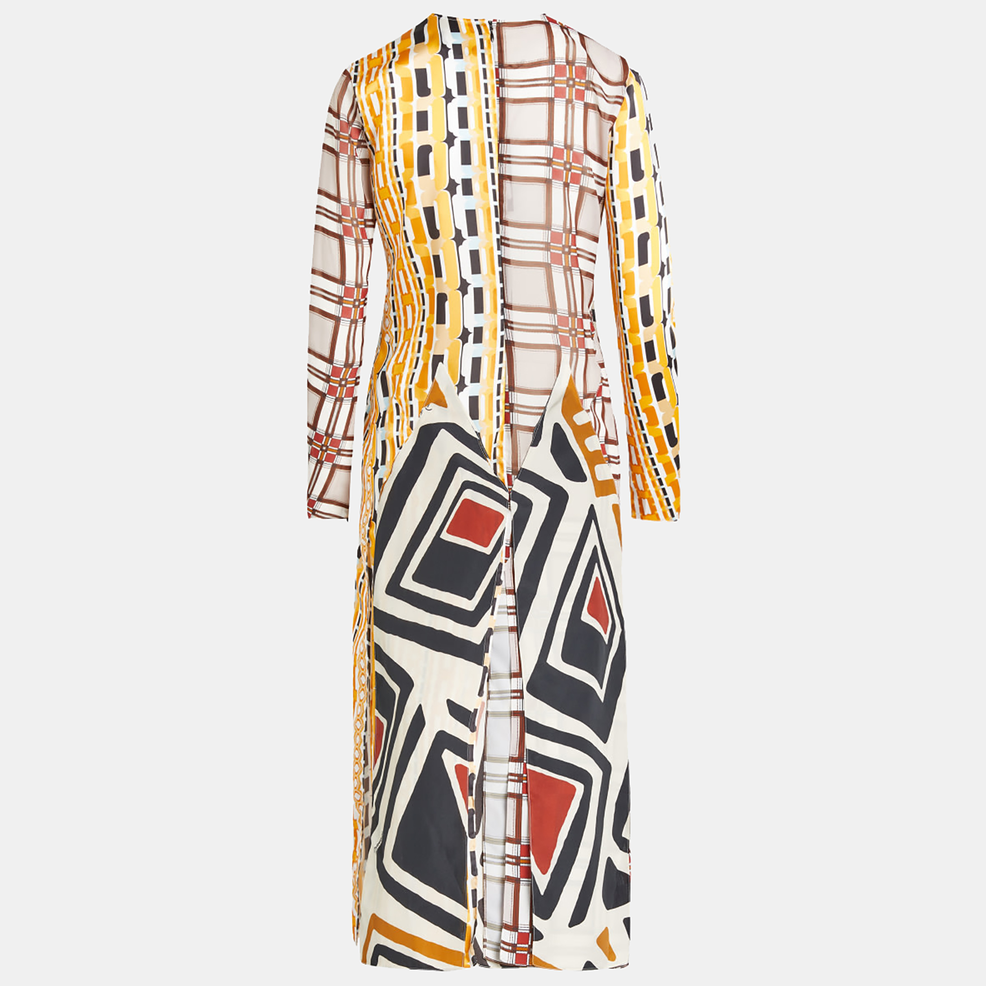 Dsquared2 Multi Vestito Abstract Vestito Dress XS