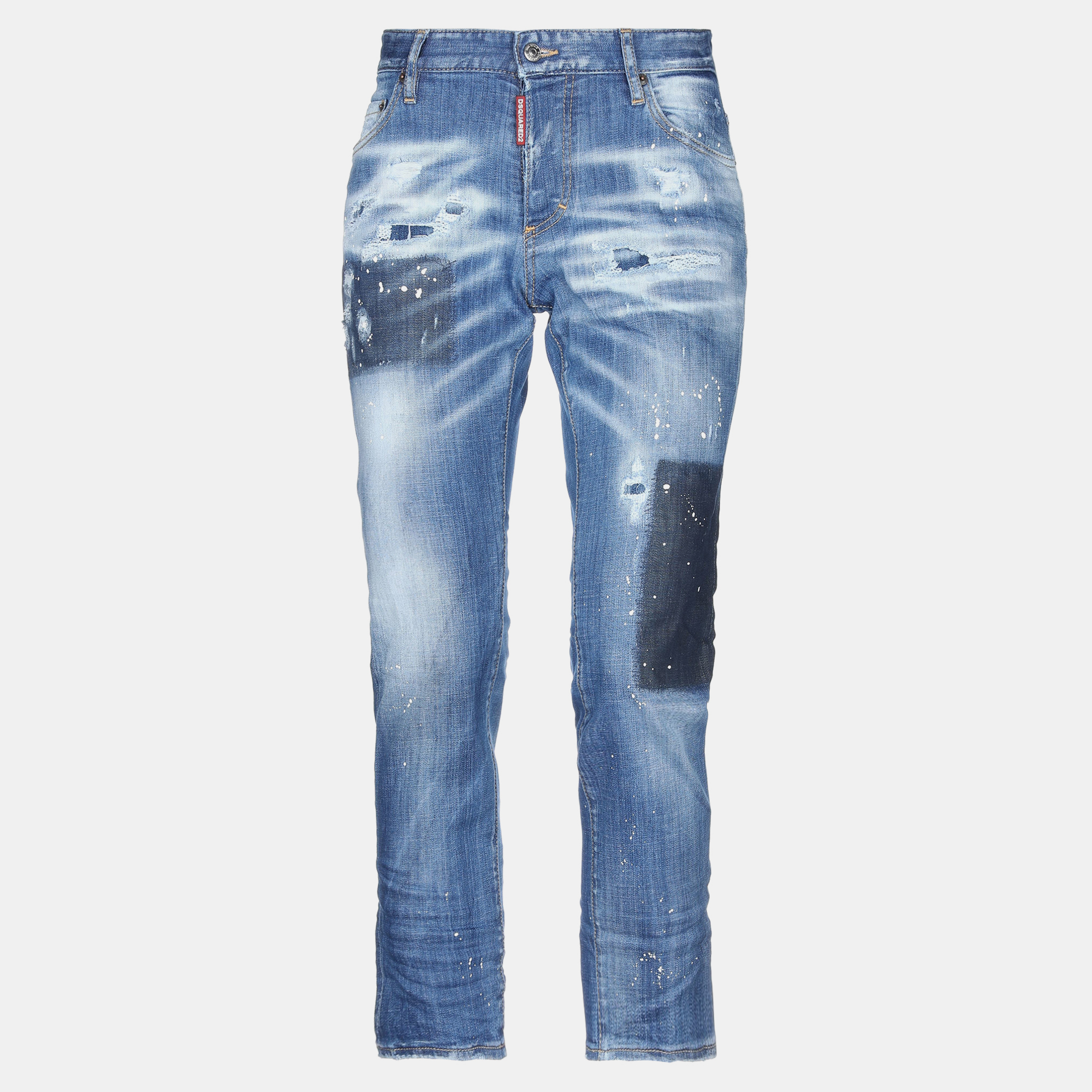 

Dsquared2 Cotton Jeans 38, Blue