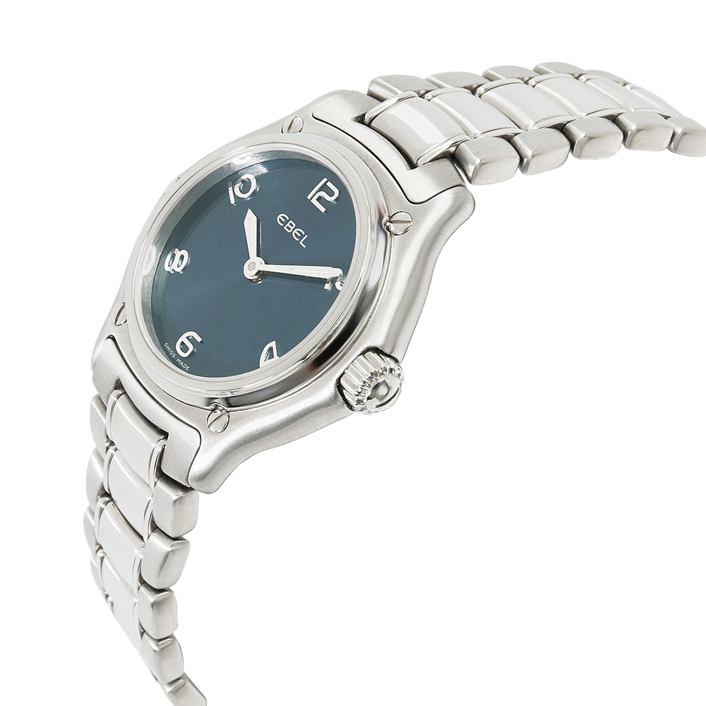 Ebel Blue Stainless Steel Beluga 9976411 Women's Wristwatch 24 MM