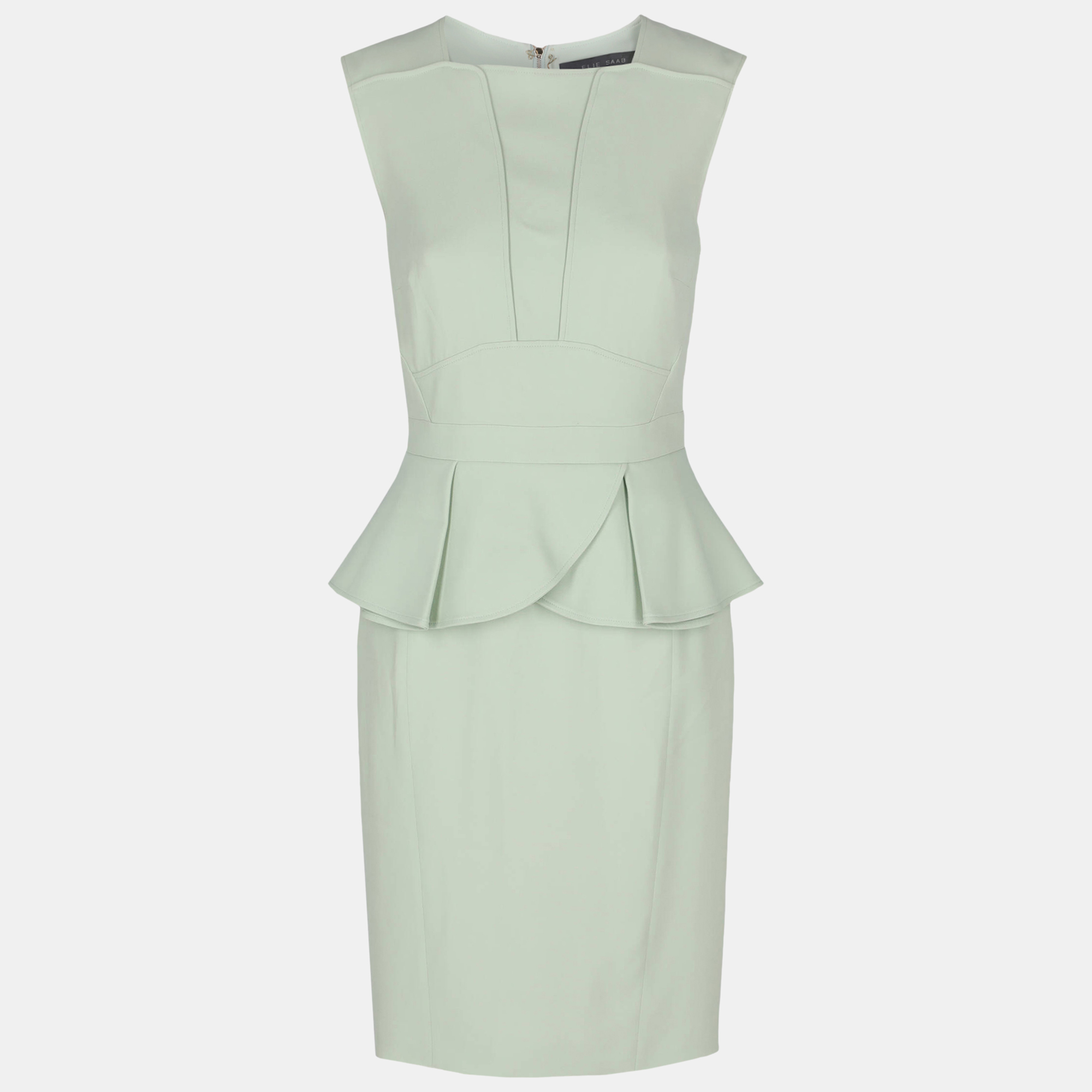 Elie Saab  Women's Synthetic Fibers Midi Dress - Green - XS