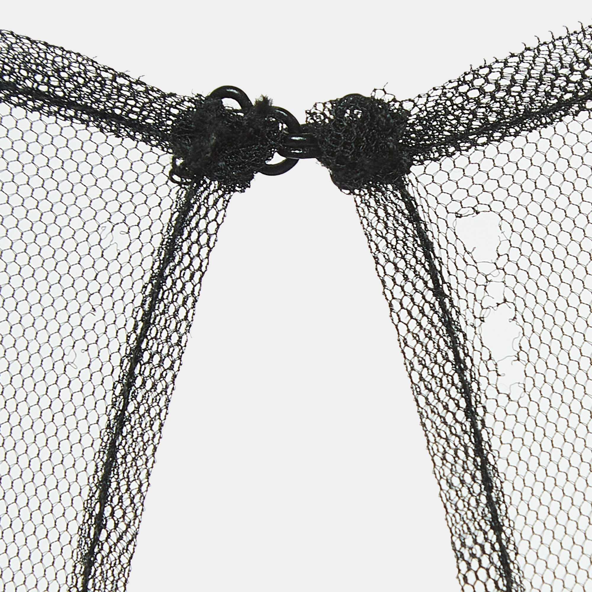 Elisabetta Franchi Black Sequin Embellished Tulle Jumpsuit M