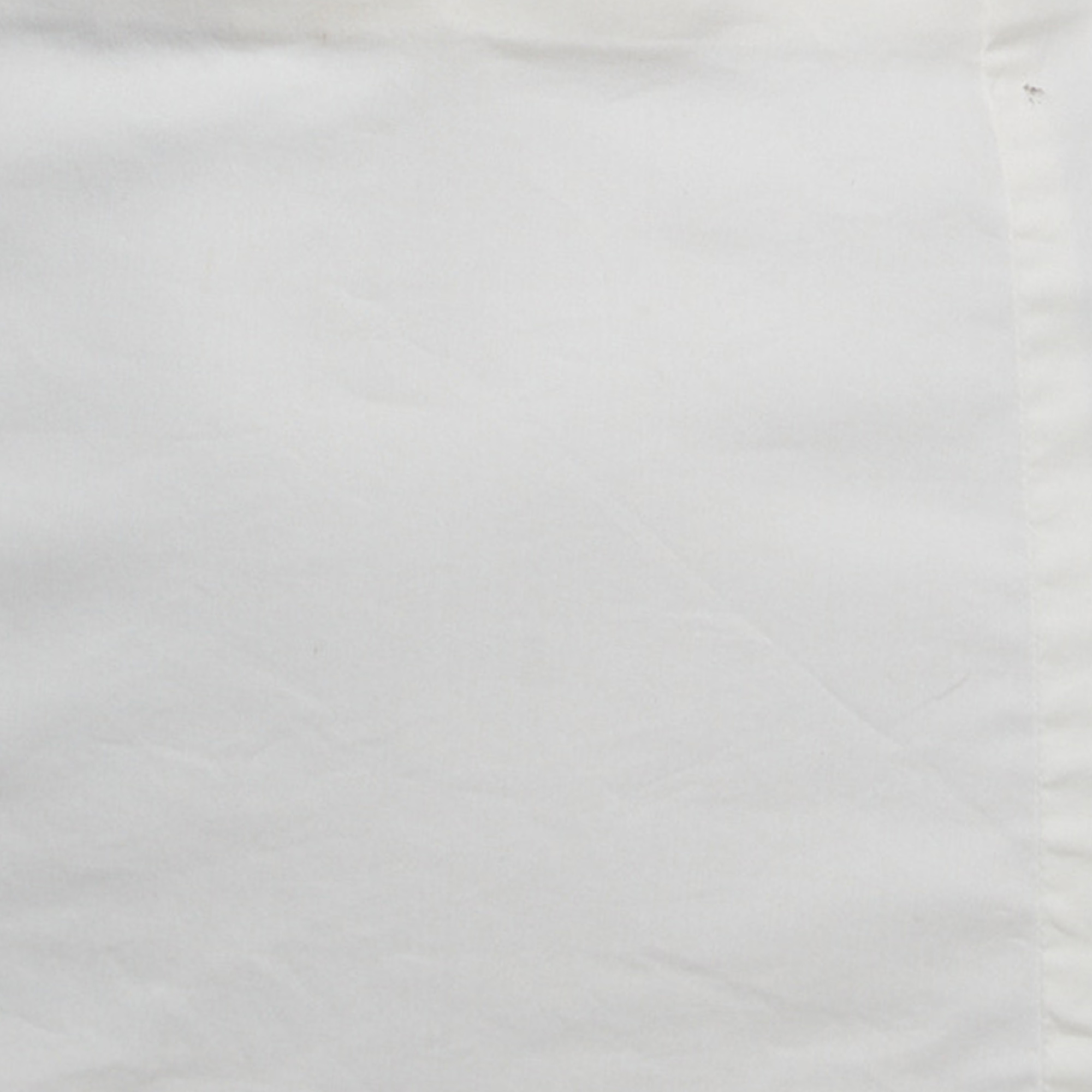 Elisabetta Franchi White Cotton Blend Long Sleeve Top S