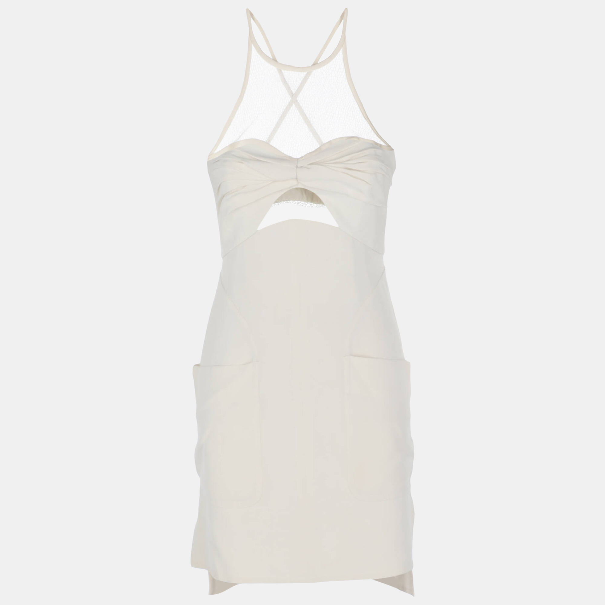 Emilio Pucci  Women's Synthetic Fibers Mini Dress - White - S
