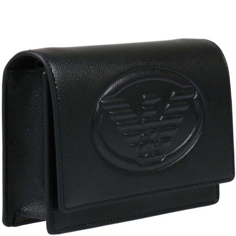 Emporio Armani Black Leather Crossbody Bag
Emporio Armani Black Leather Crossbody Bag