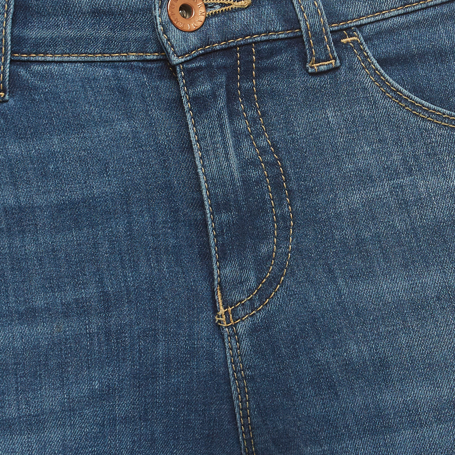 Emporio Armani Blue Denim Skinny Jeans S Waist 26''