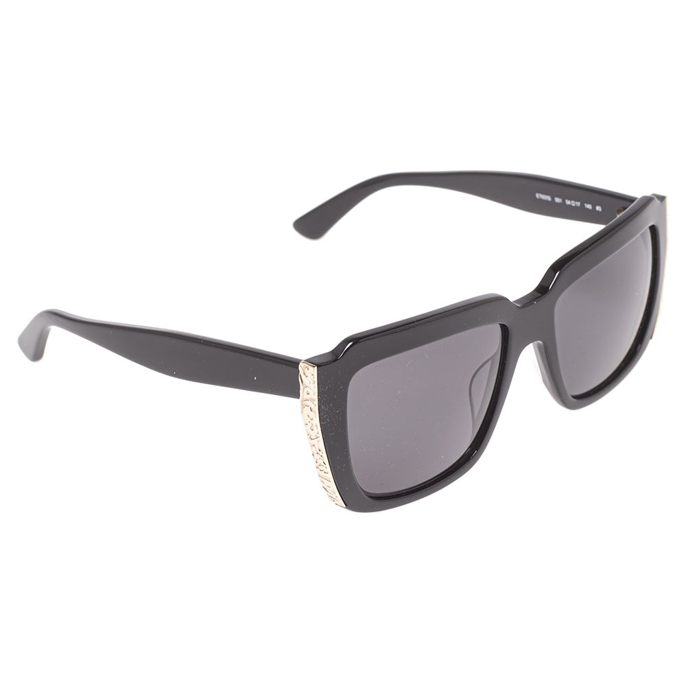 Etro Black / Grey ET655S Square Sunglasses female Acetate