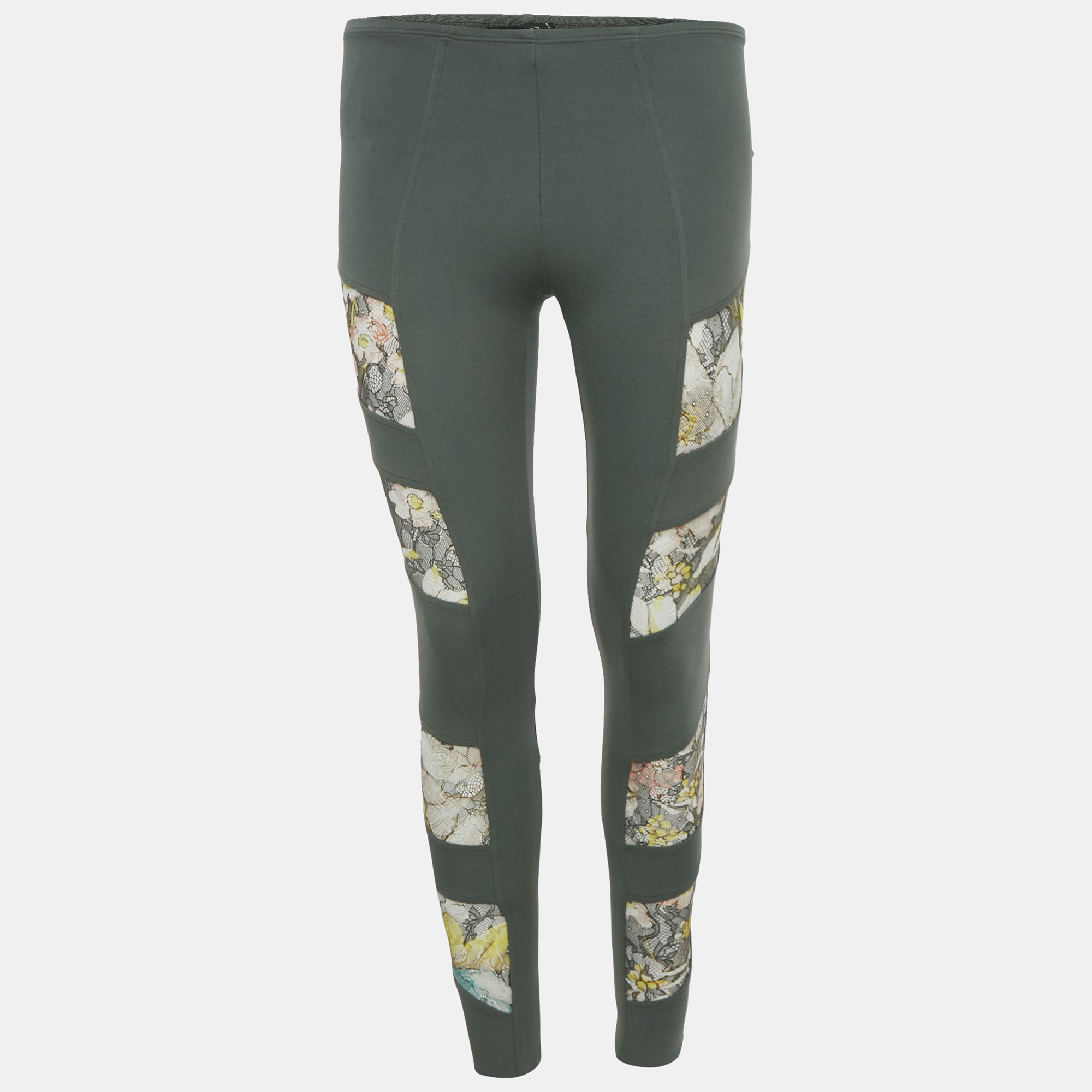 Etro Green Knit & Lace Leggings S/M
Etro Green Knit & Lace Leggings S/M