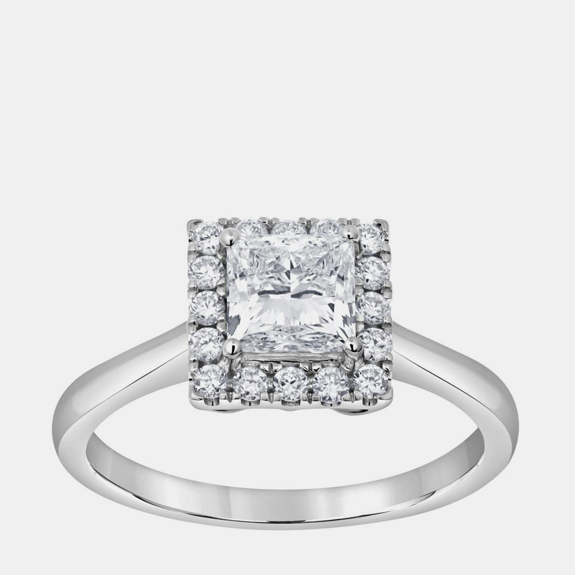 1.15ct 14k White Gold Lab Grown Diamond Engagement Ring US 7 
1.15ct 14k White Gold Lab Grown Diamond Engagement Ring US 7
