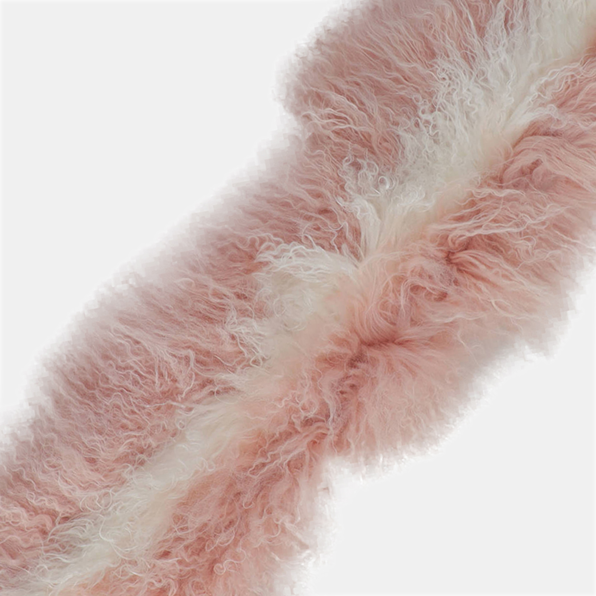 Fendi Women's Leather Shawl - Pink - One Size