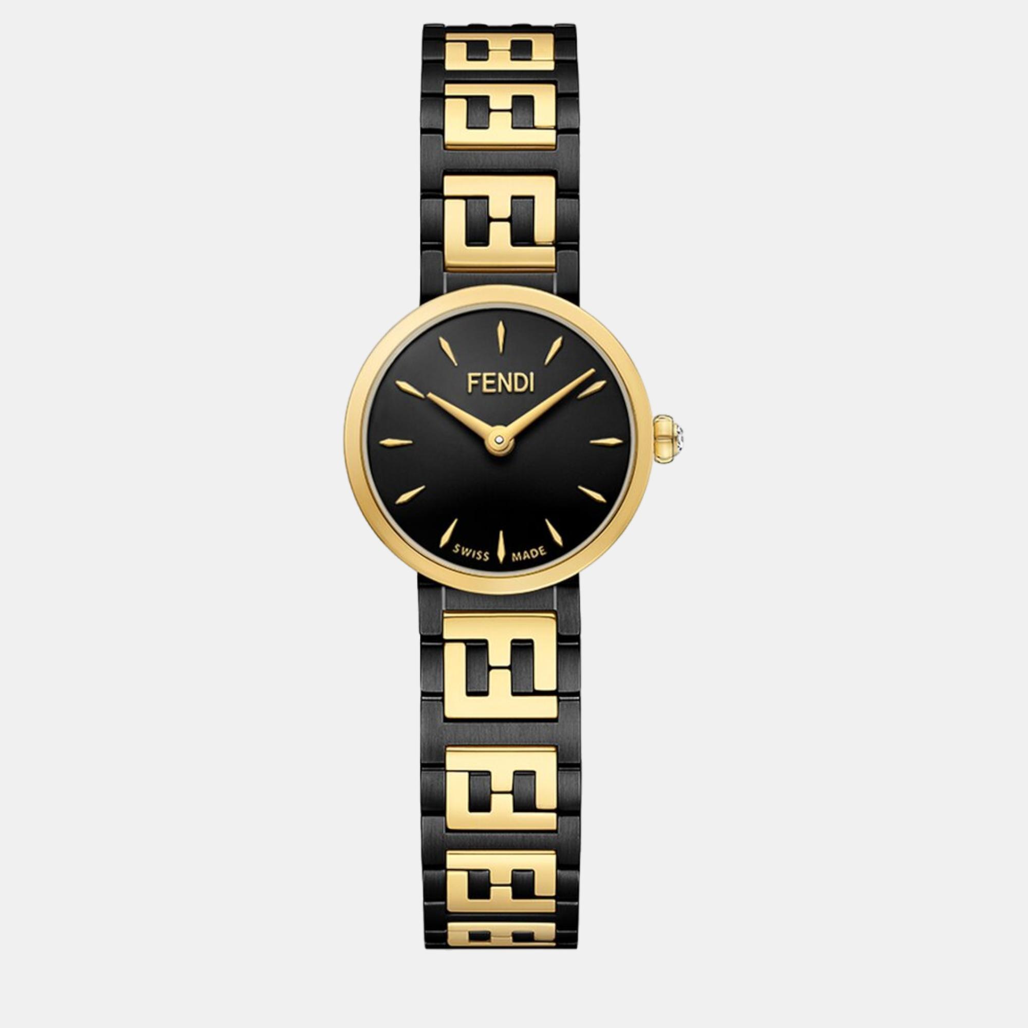 Fendi Goldblack Watch