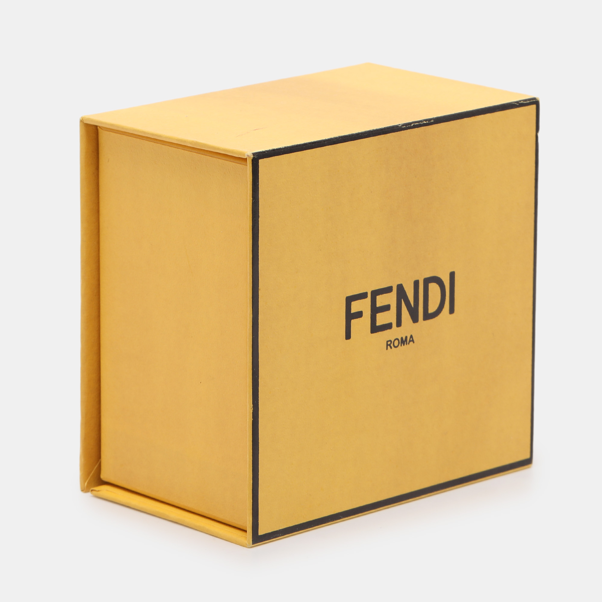 Fendi F Is Fendi Faux Pearl Gold Tone Station Bracelet