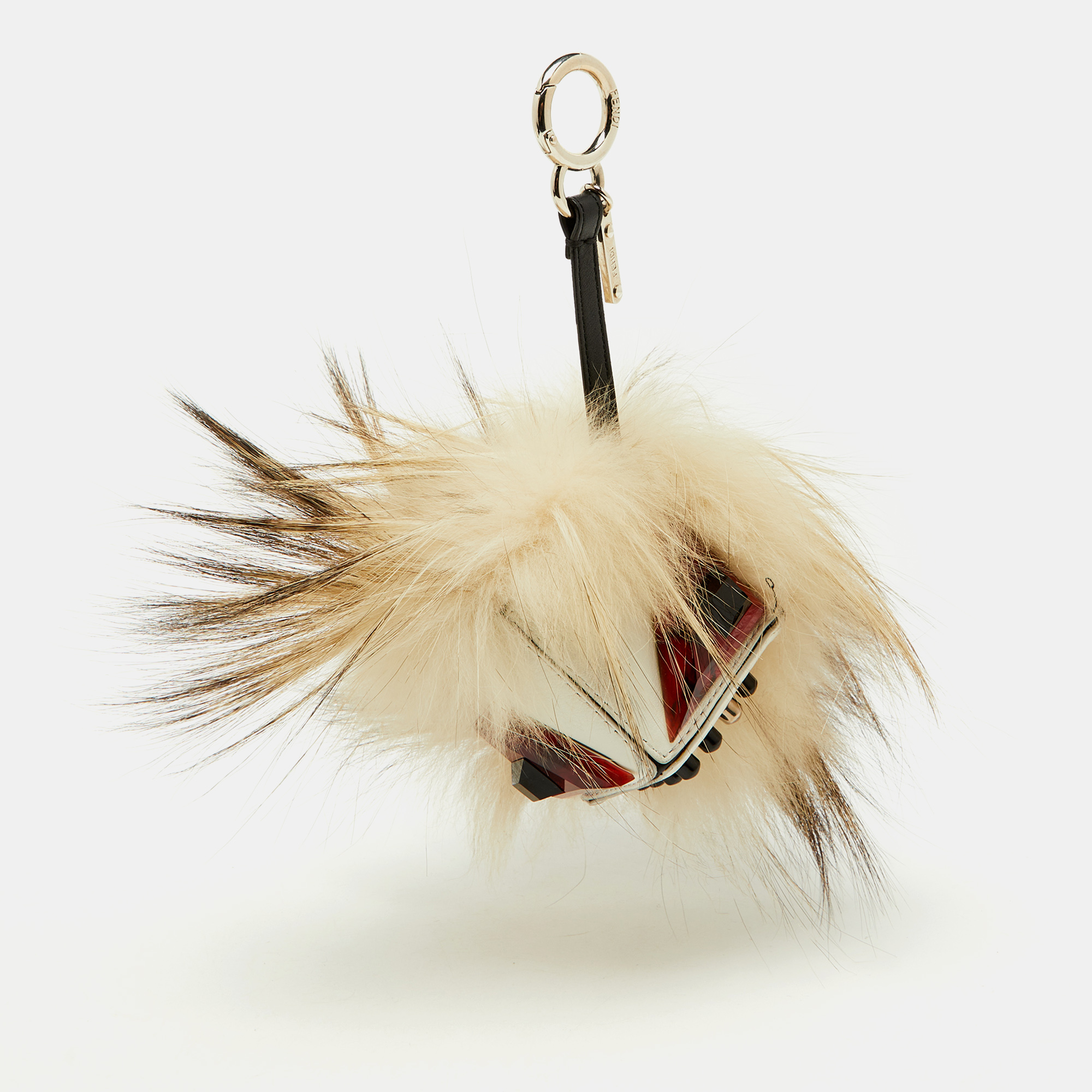 Fendi Multicolor Mink Fur and Leather Eye Studded Cube Monster Bag Charm
Fendi Multicolor Mink Fur and Leather Eye Studded Cube Monster Bag Charm