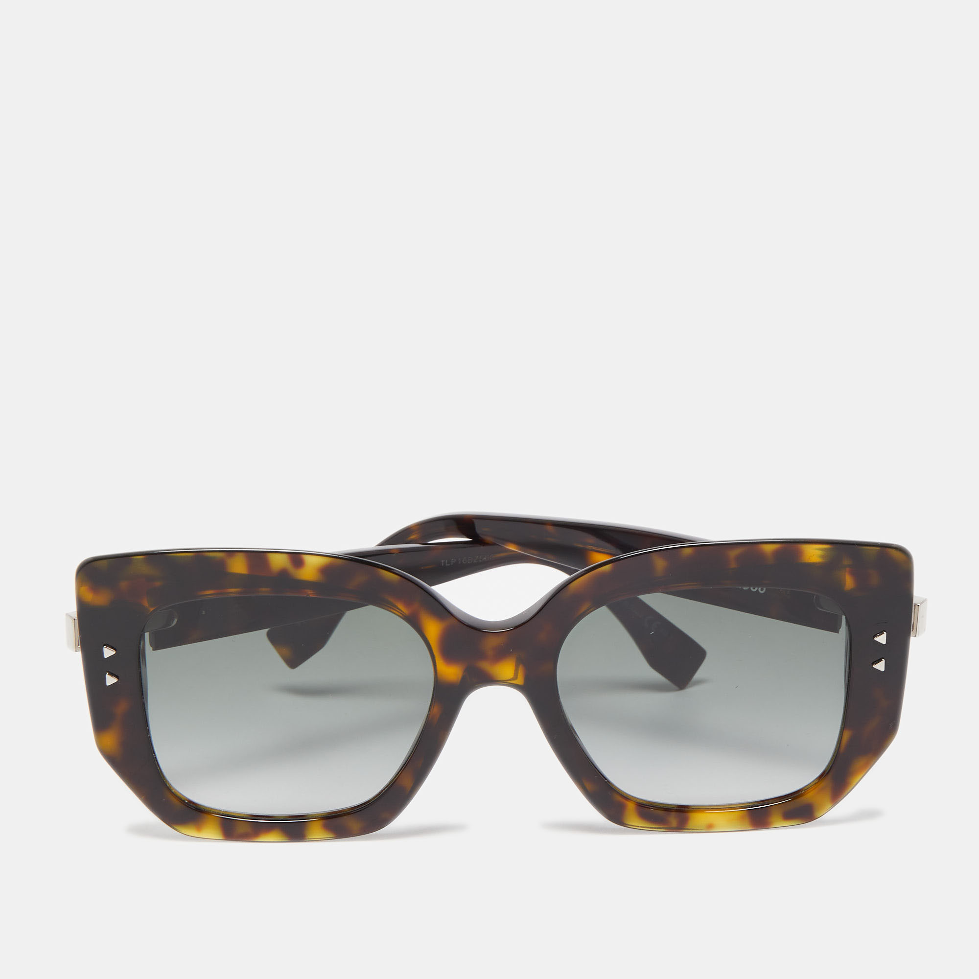 Fendi Brown Tortoise Gradient FF0267/S Square Sunglasses