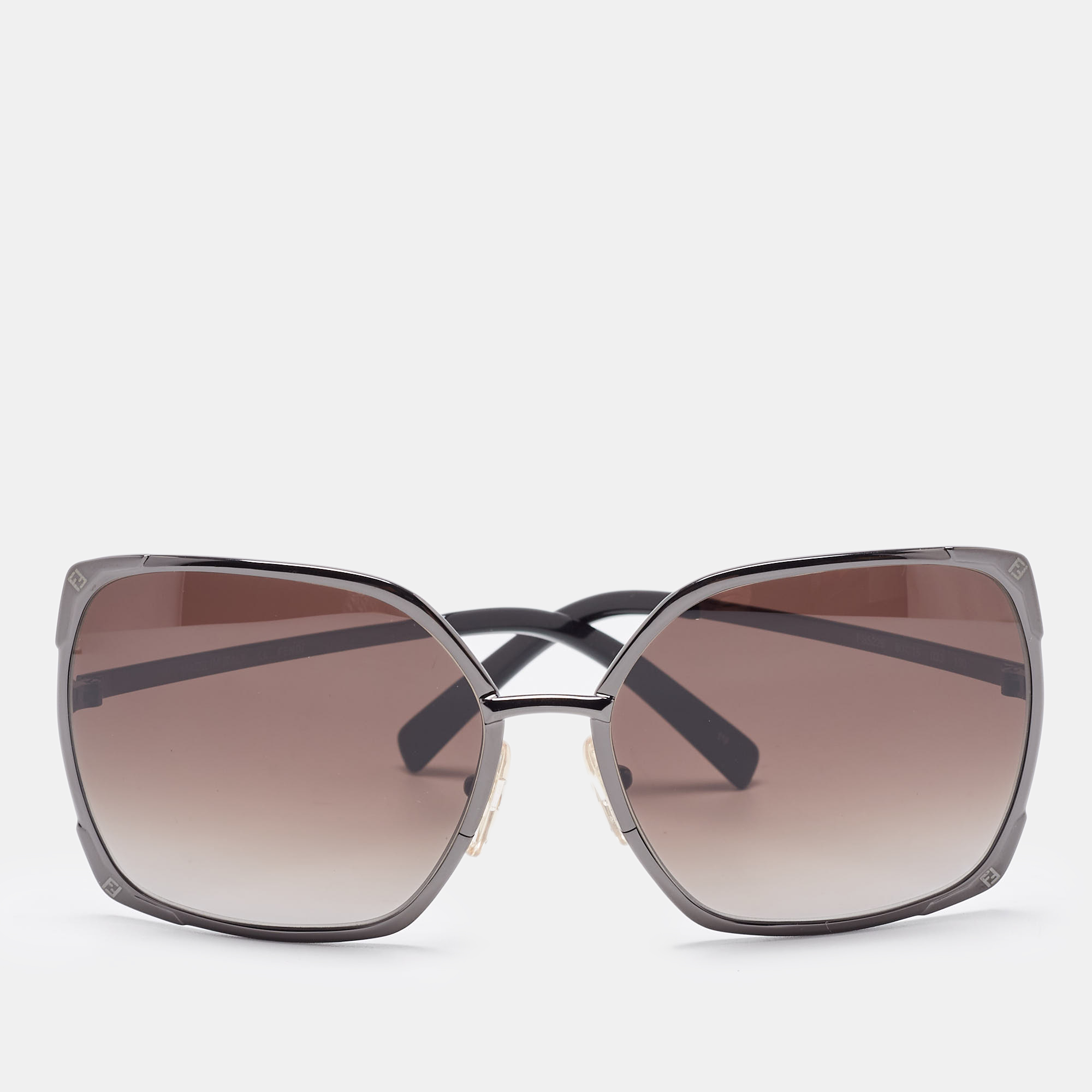 Fendi Black Gradient FS5226 Oversized Sunglasses