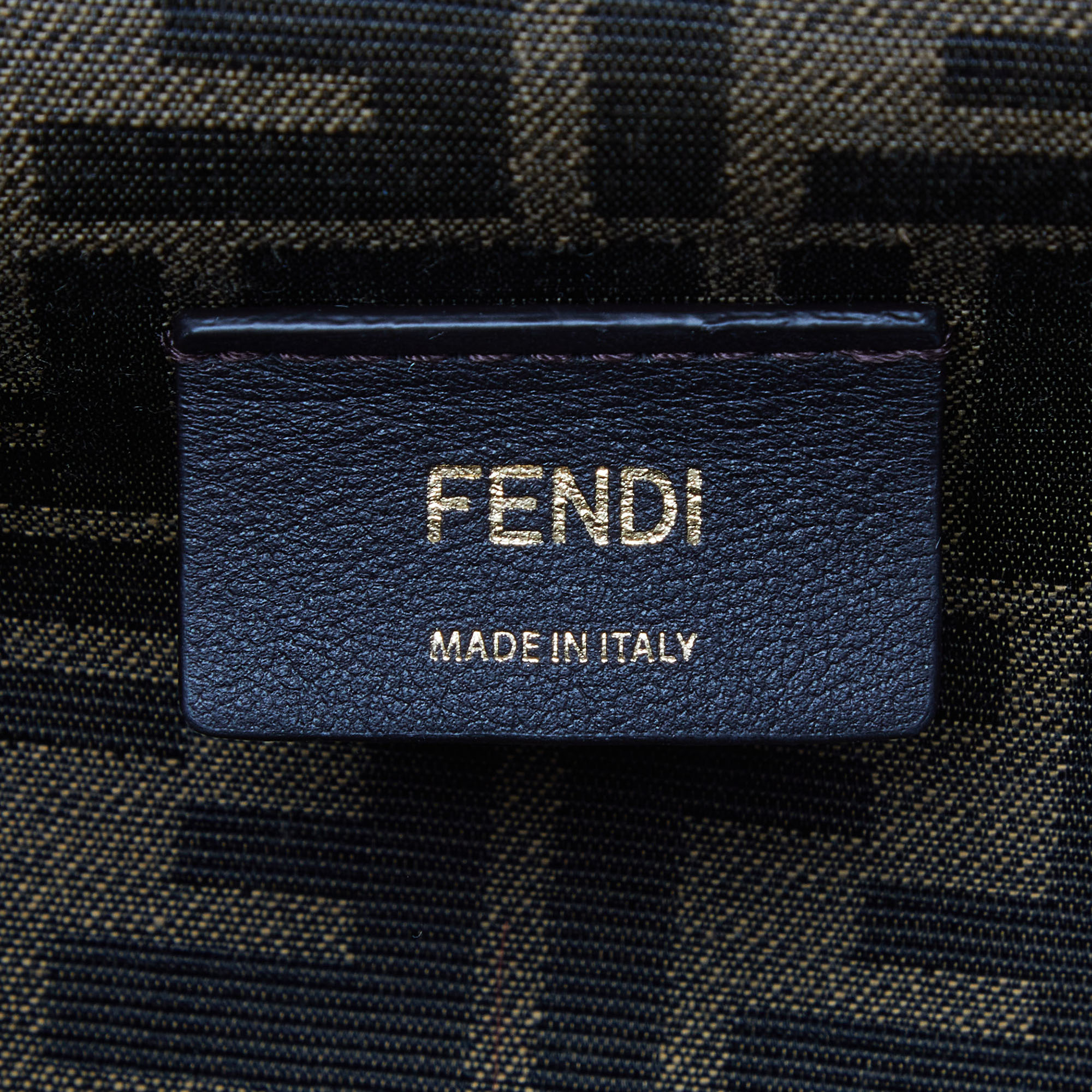 Fendi Red For Fur And Leather Small First Clutch