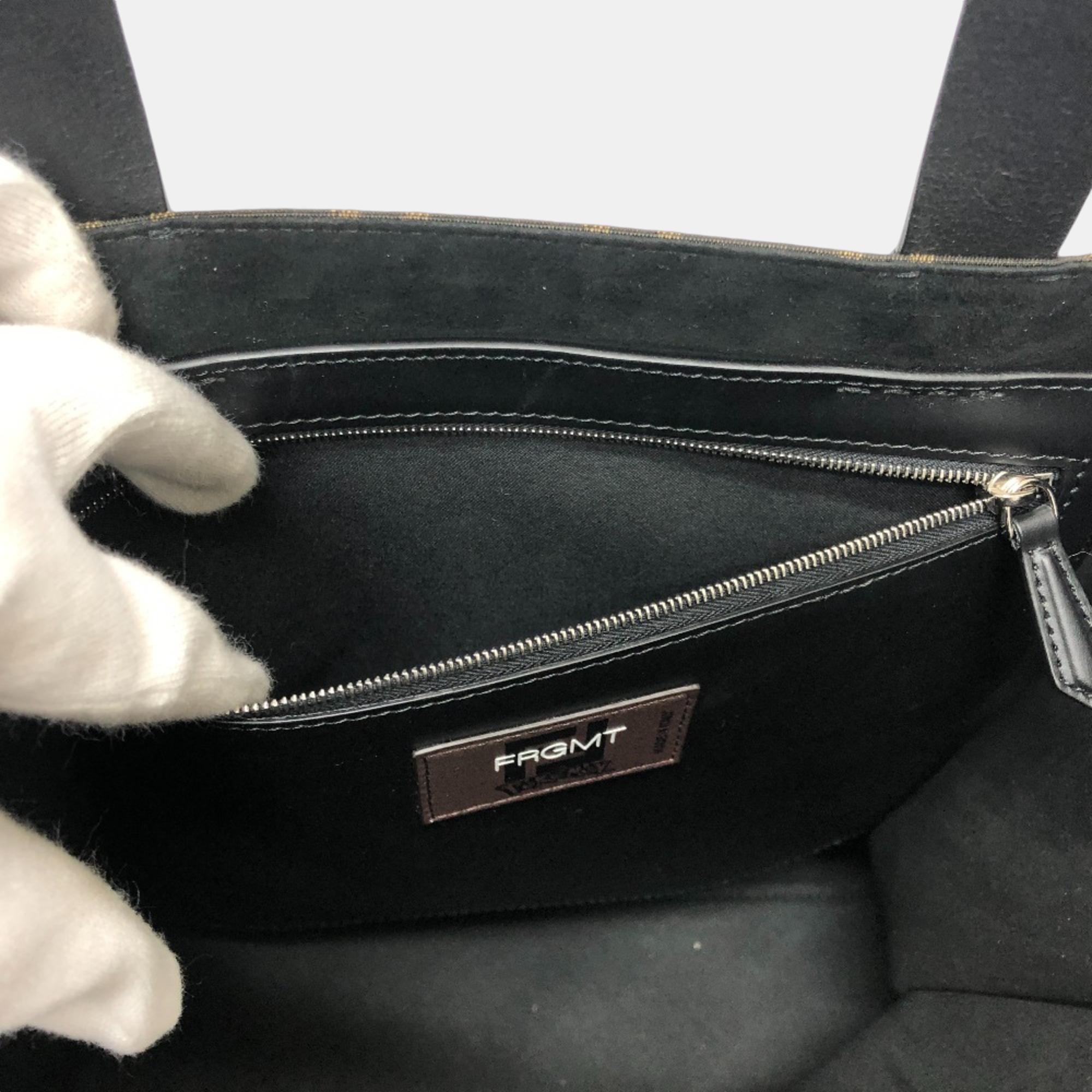 Fendi Brown Zucca Tote Bag