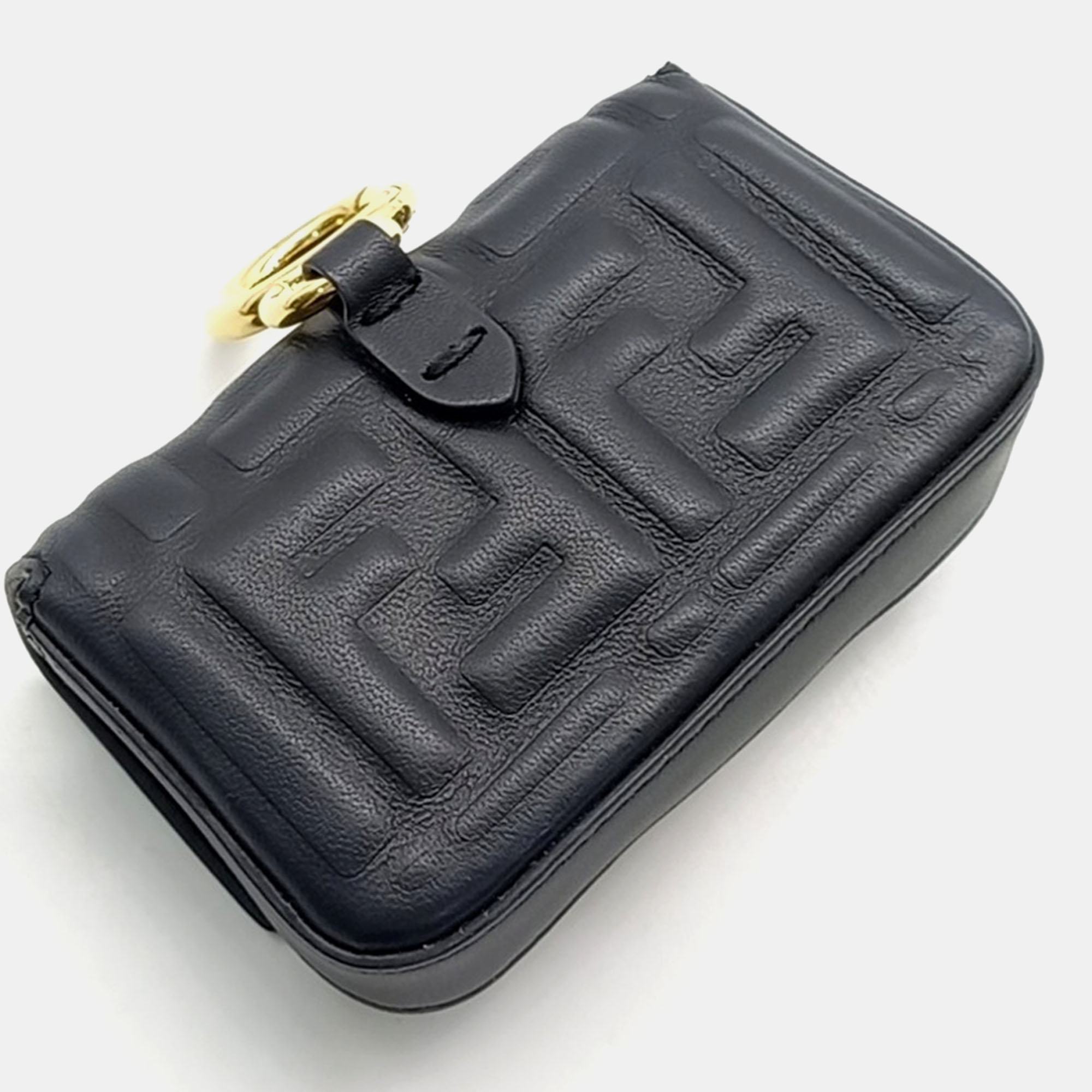 Fendi Nano Baguette Bag Charm And Mini Crossbody Bag