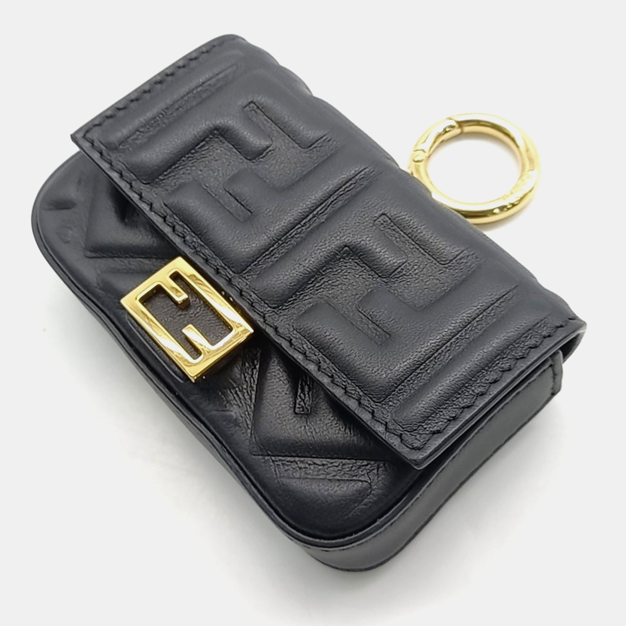 Fendi Nano Baguette Bag Charm And Mini Crossbody Bag