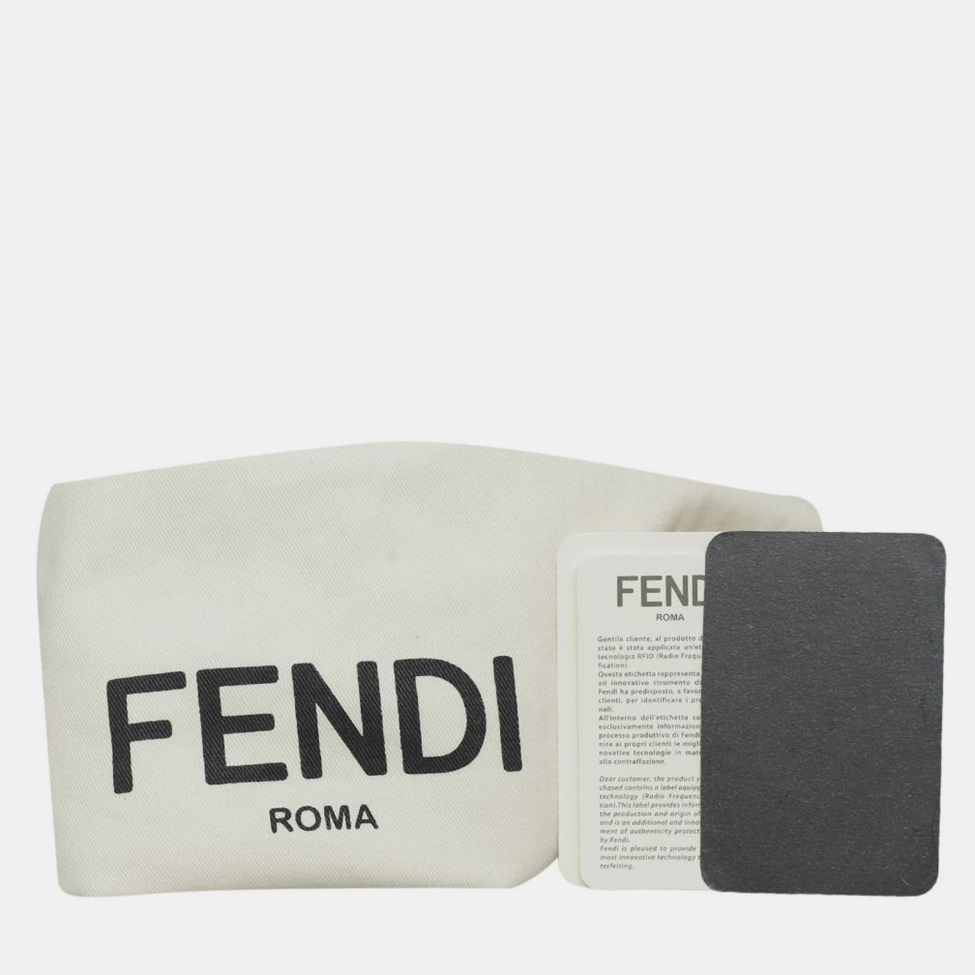 Fendi Hypnoteyes Double Micro Baguette Crossbody Bag