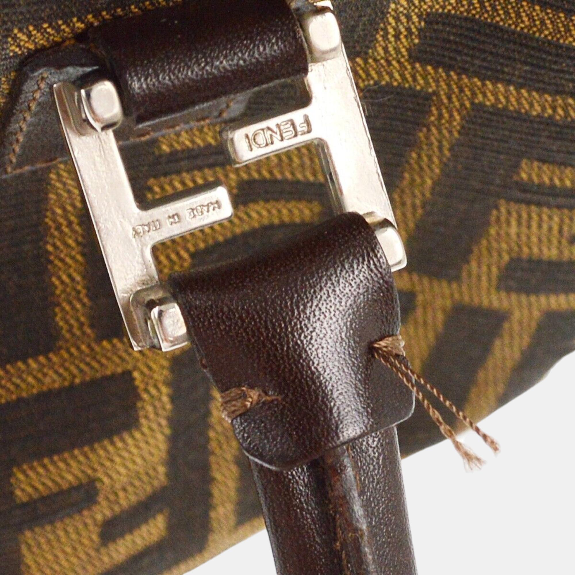 Fendi Brown Zucca Handbag