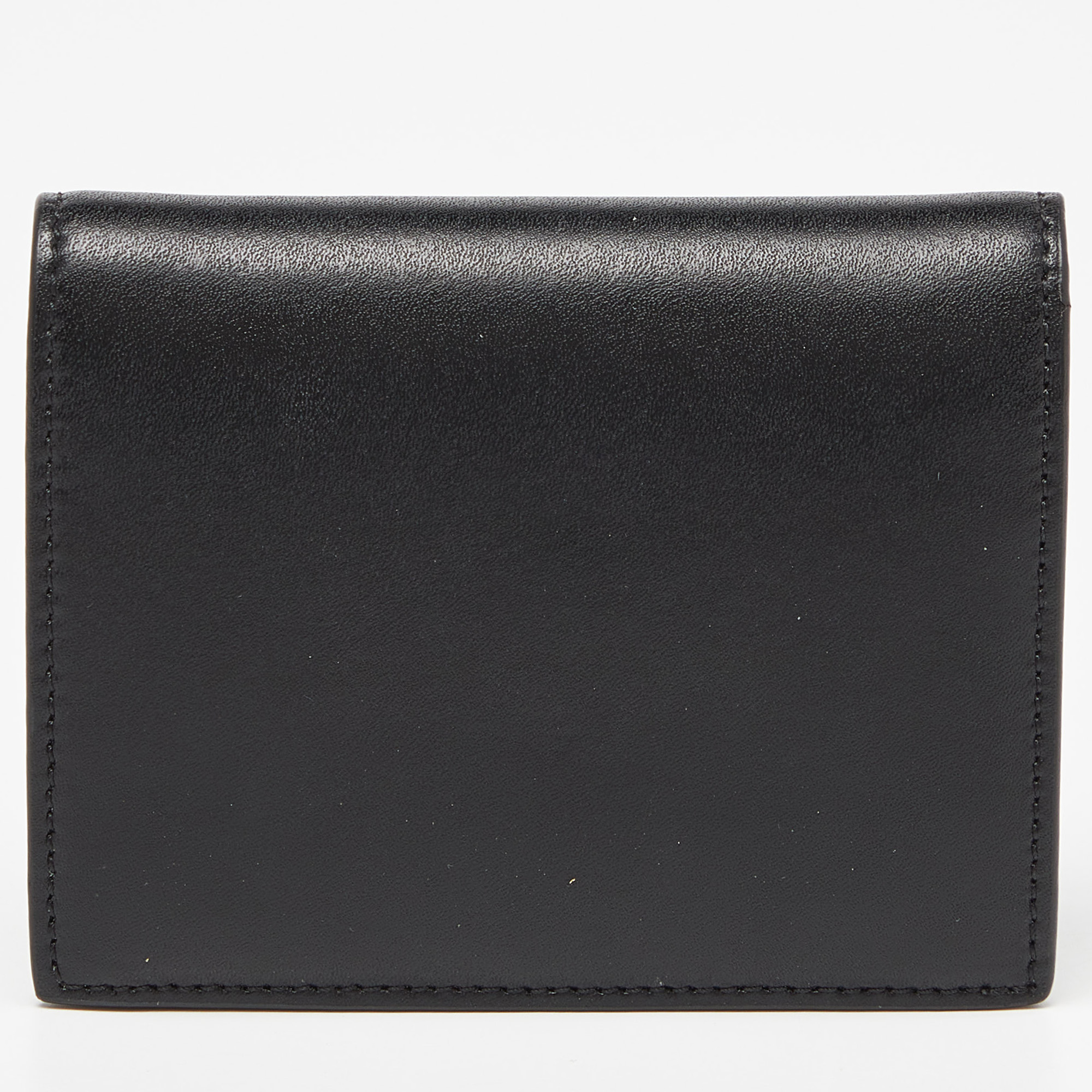 Fendi Black Leather F Is Fendi Bifold Wallet